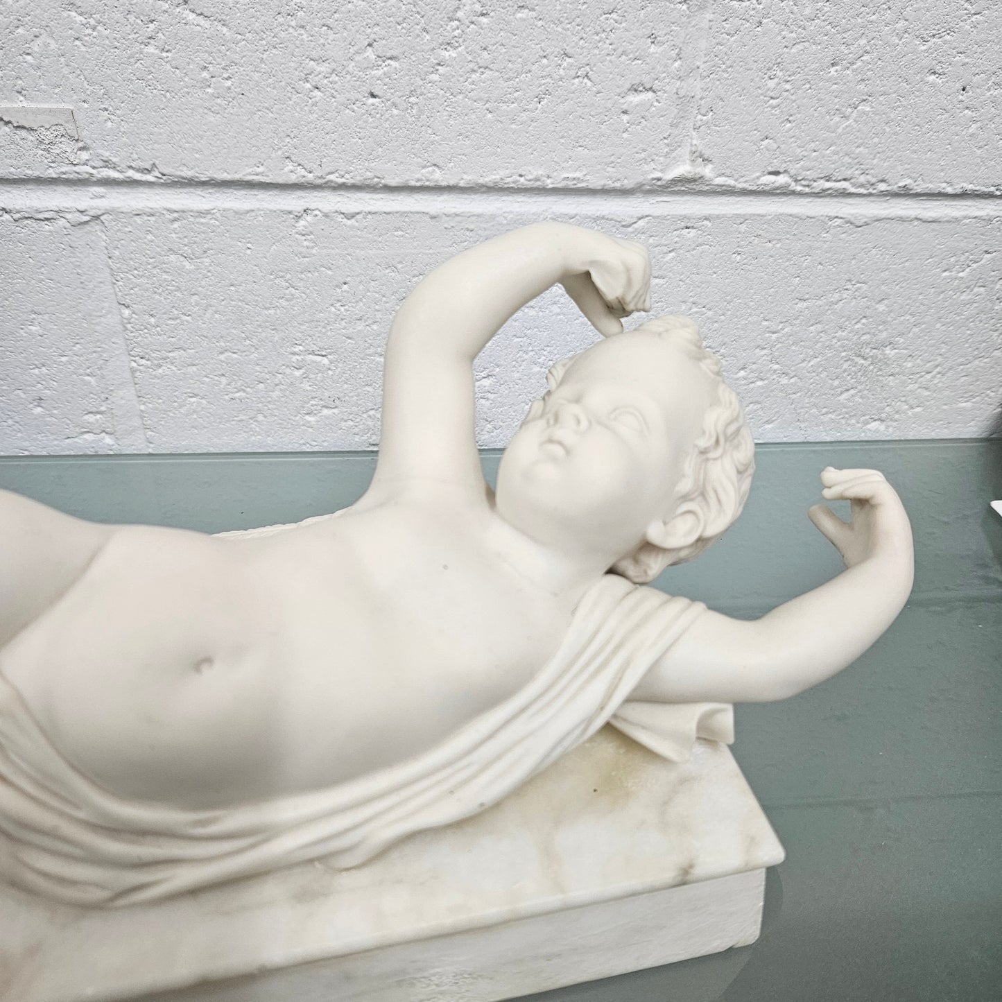 Antique Parian Cherub