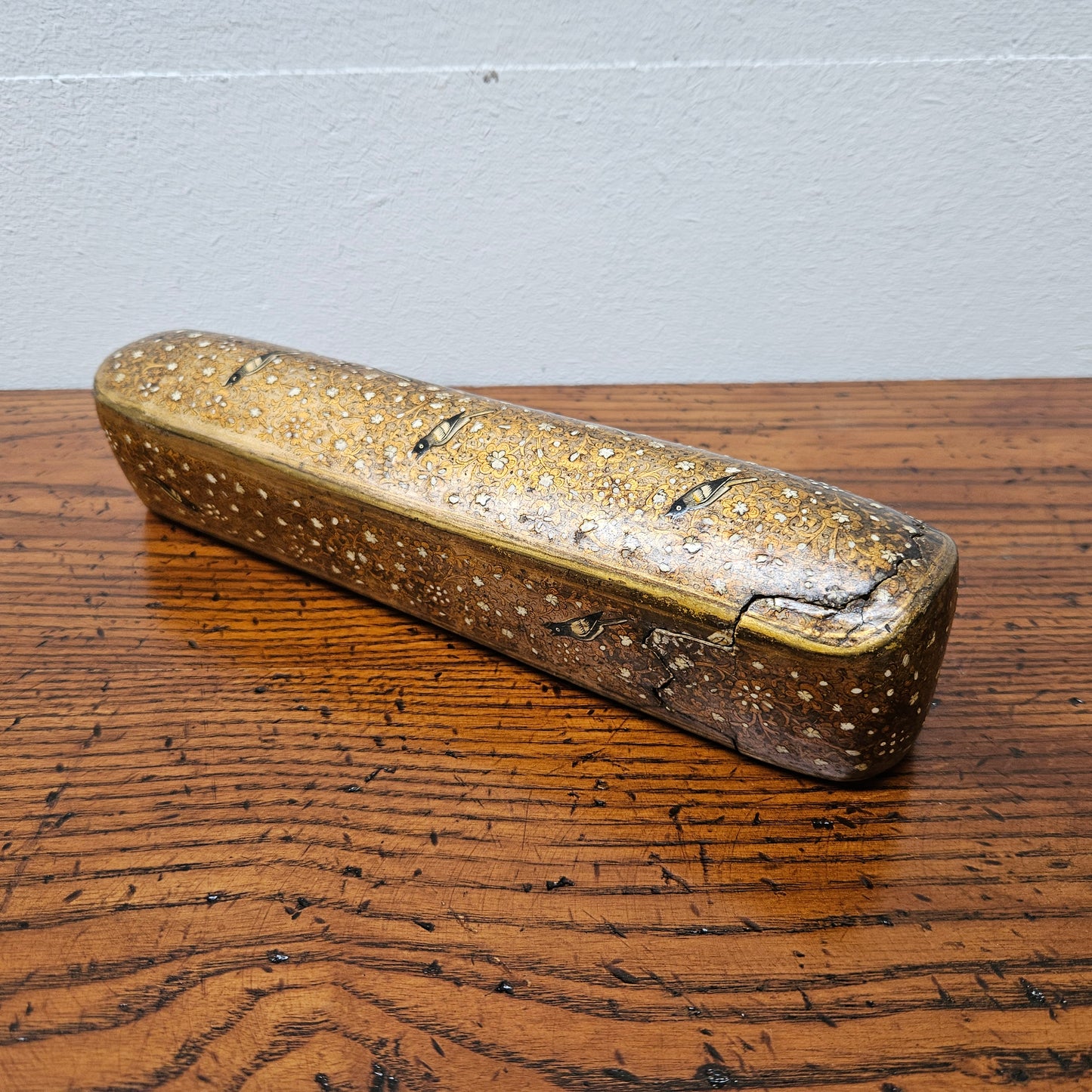 Early 19th Century Kashmiri Papier-Mâché Box