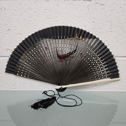 Painted Vintage Fan