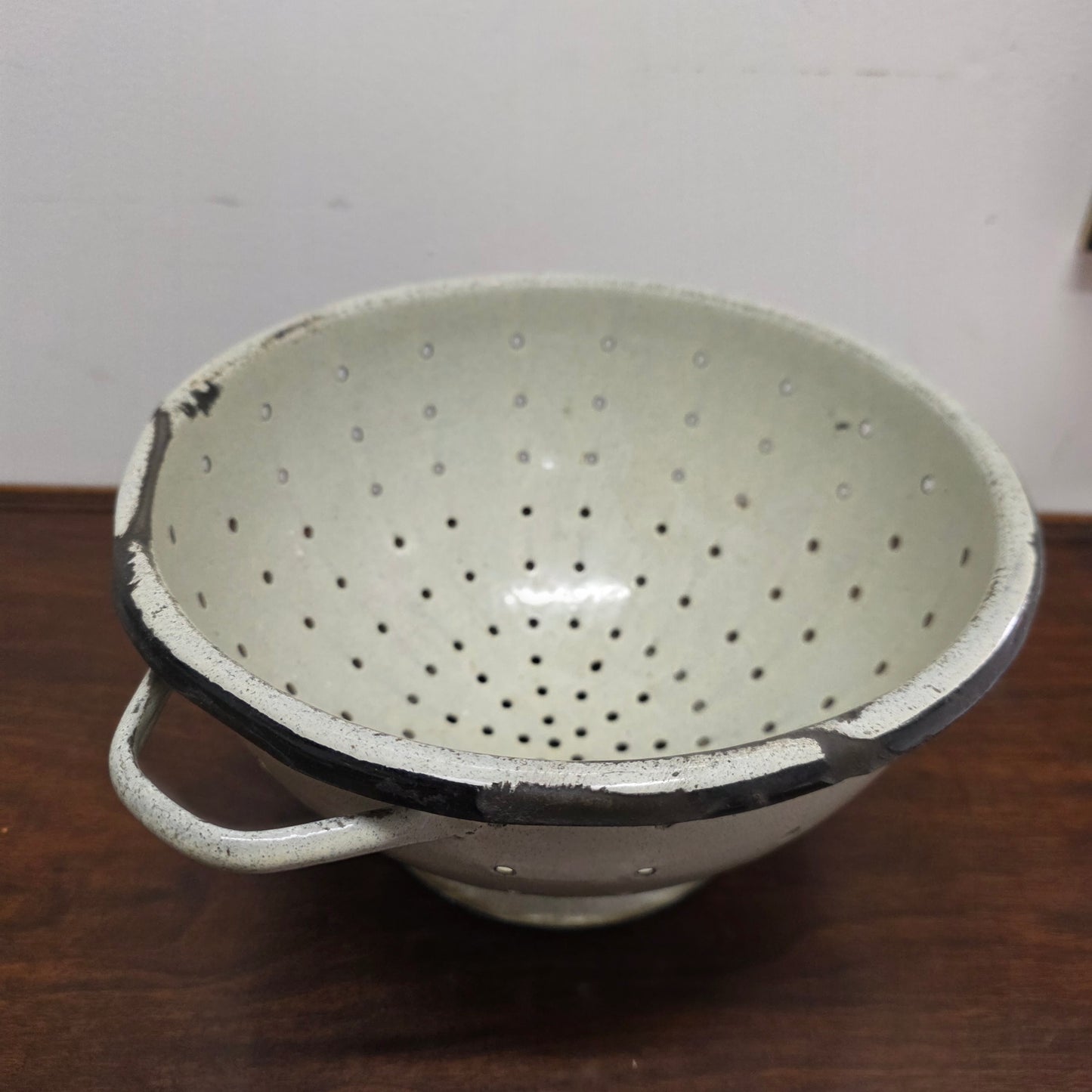Vintage Enamel Collander