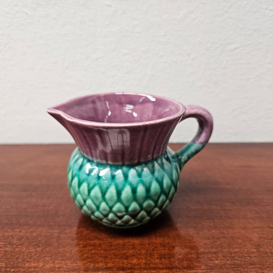Attractive Campsie Ware Scottish Thistle Small Jug
