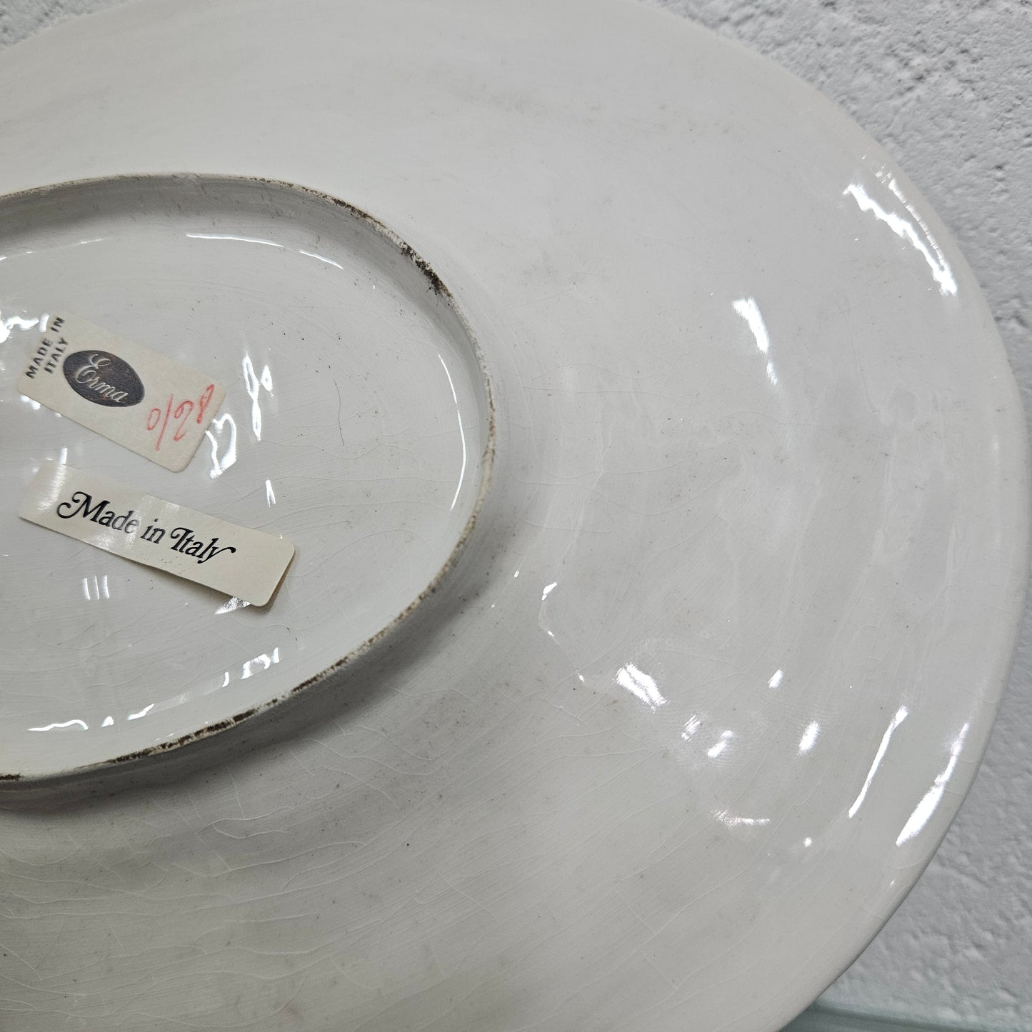 Vintage Italian Majolica Fish Plate