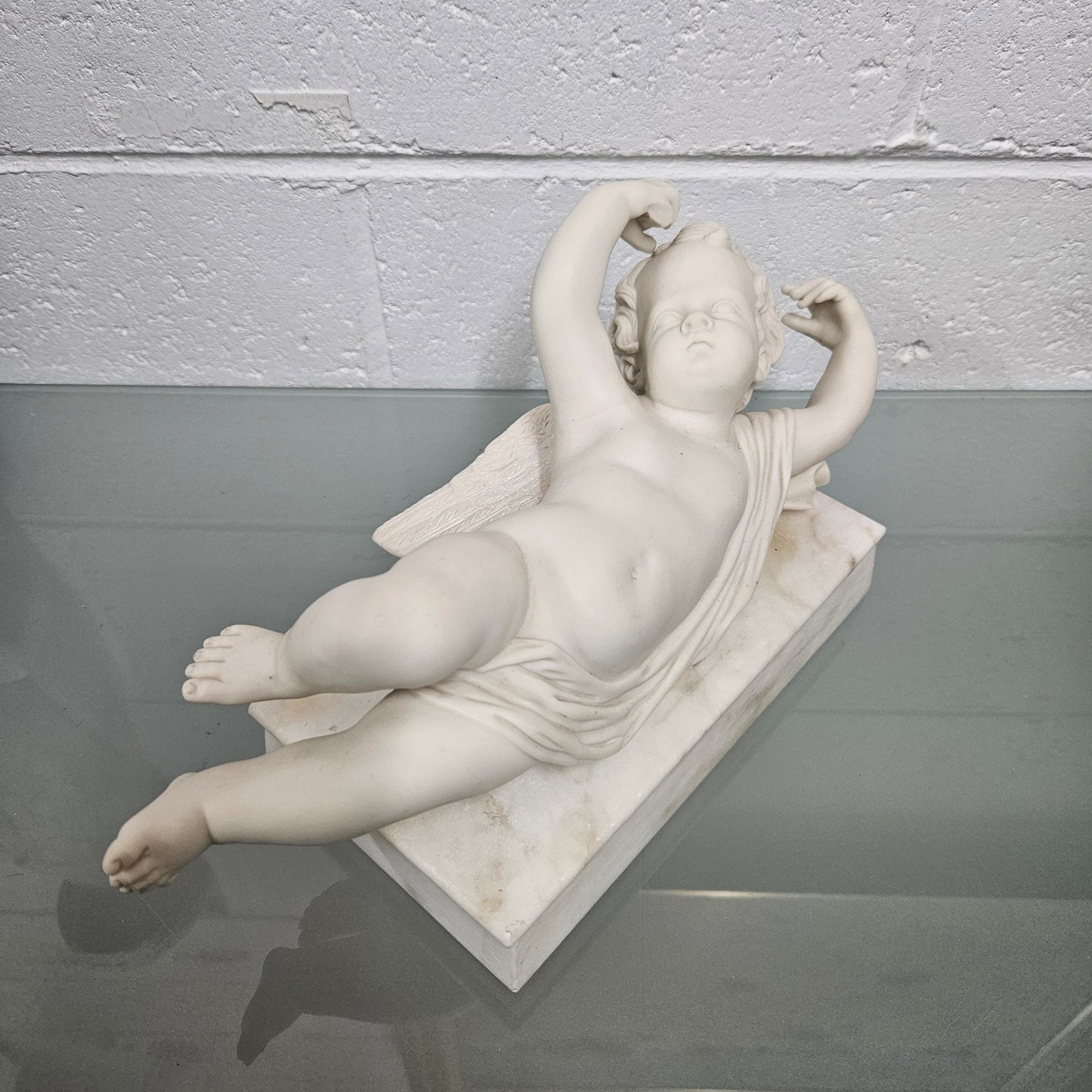 Antique Parian Cherub