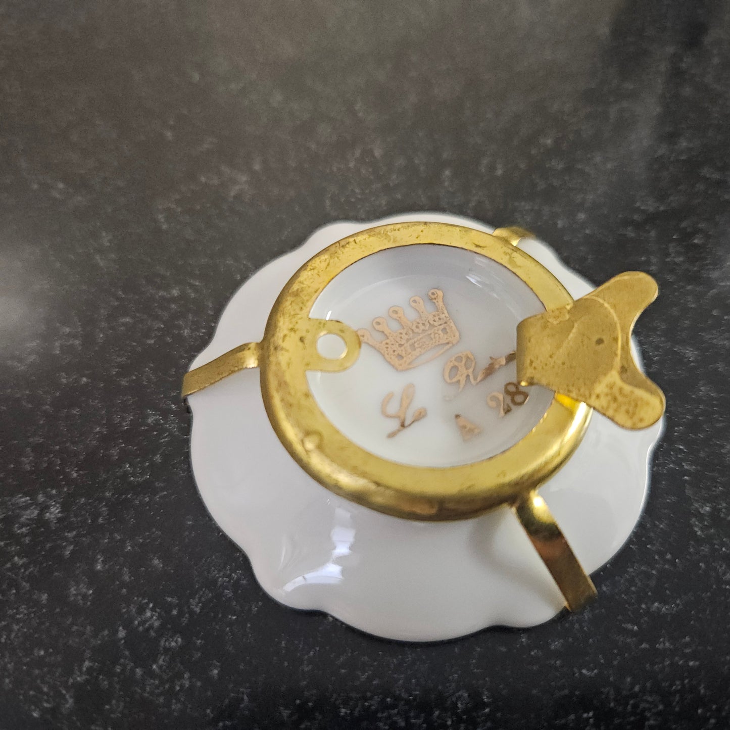 Miniature Limoges Plate