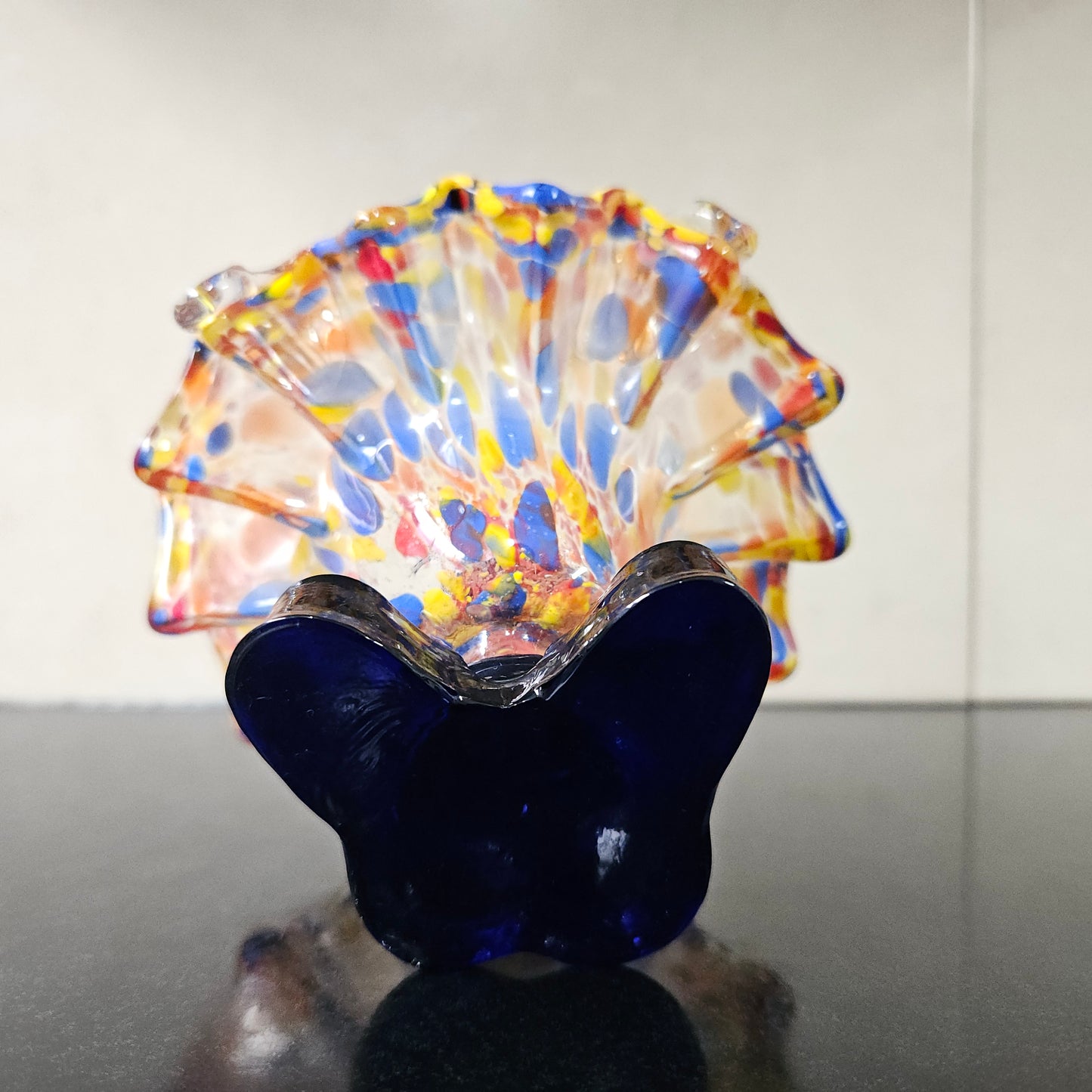 Murano Glass Clown Trinket Bowl