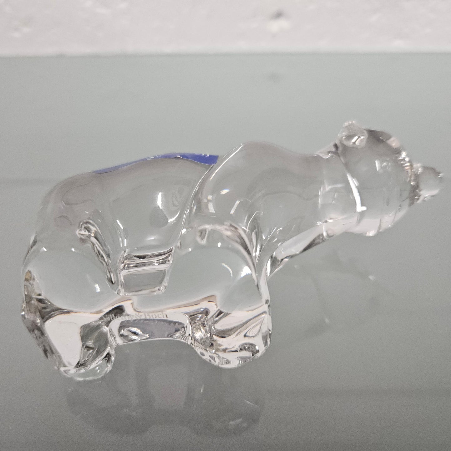 Vileroy & Boch Crystal Bear Paperweight