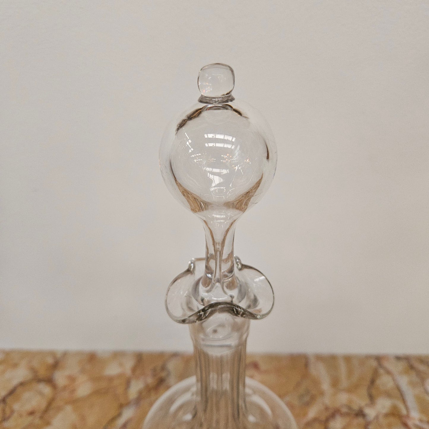 Crystal Glass Victorian Decanter