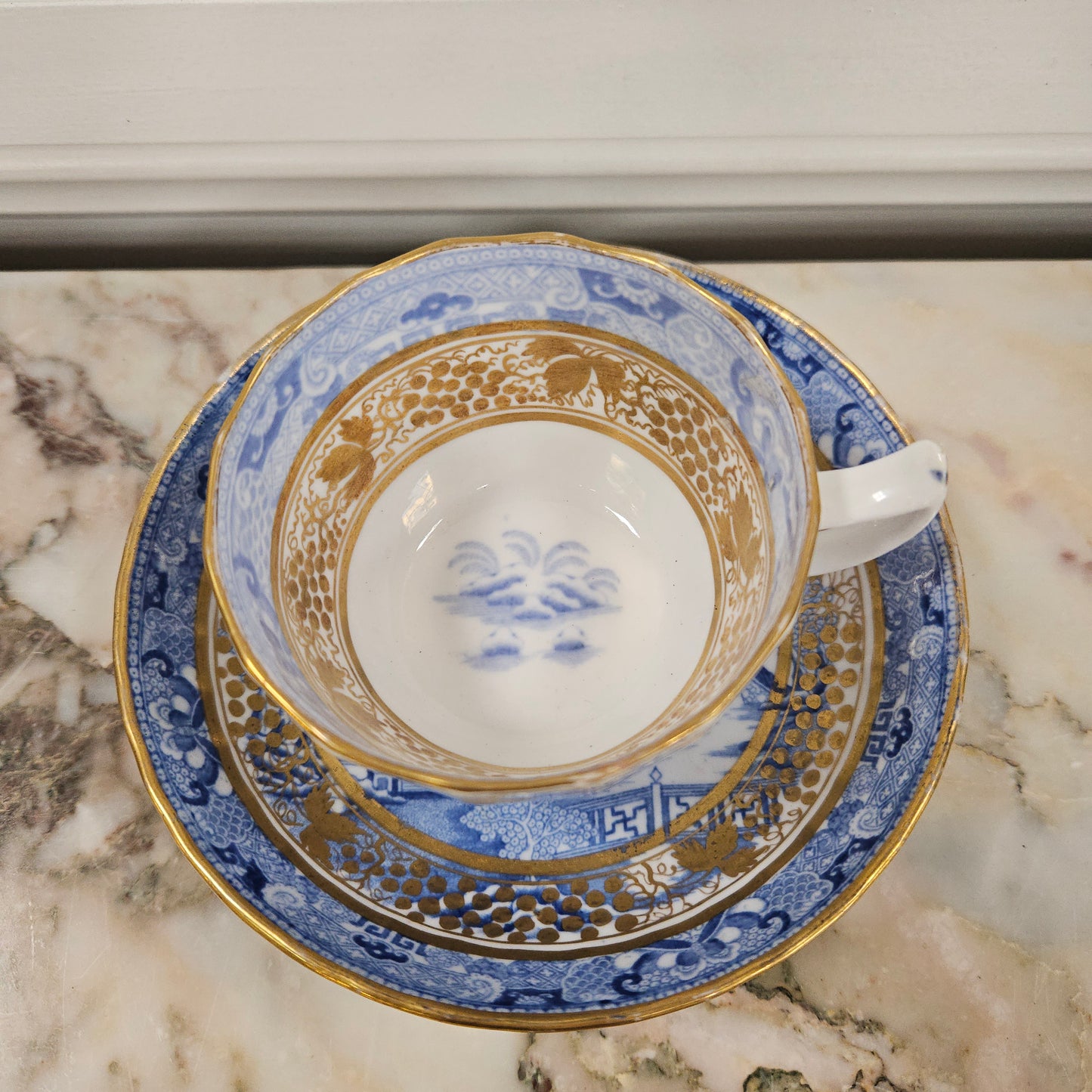 18th Century Worchester Cup & Saucer