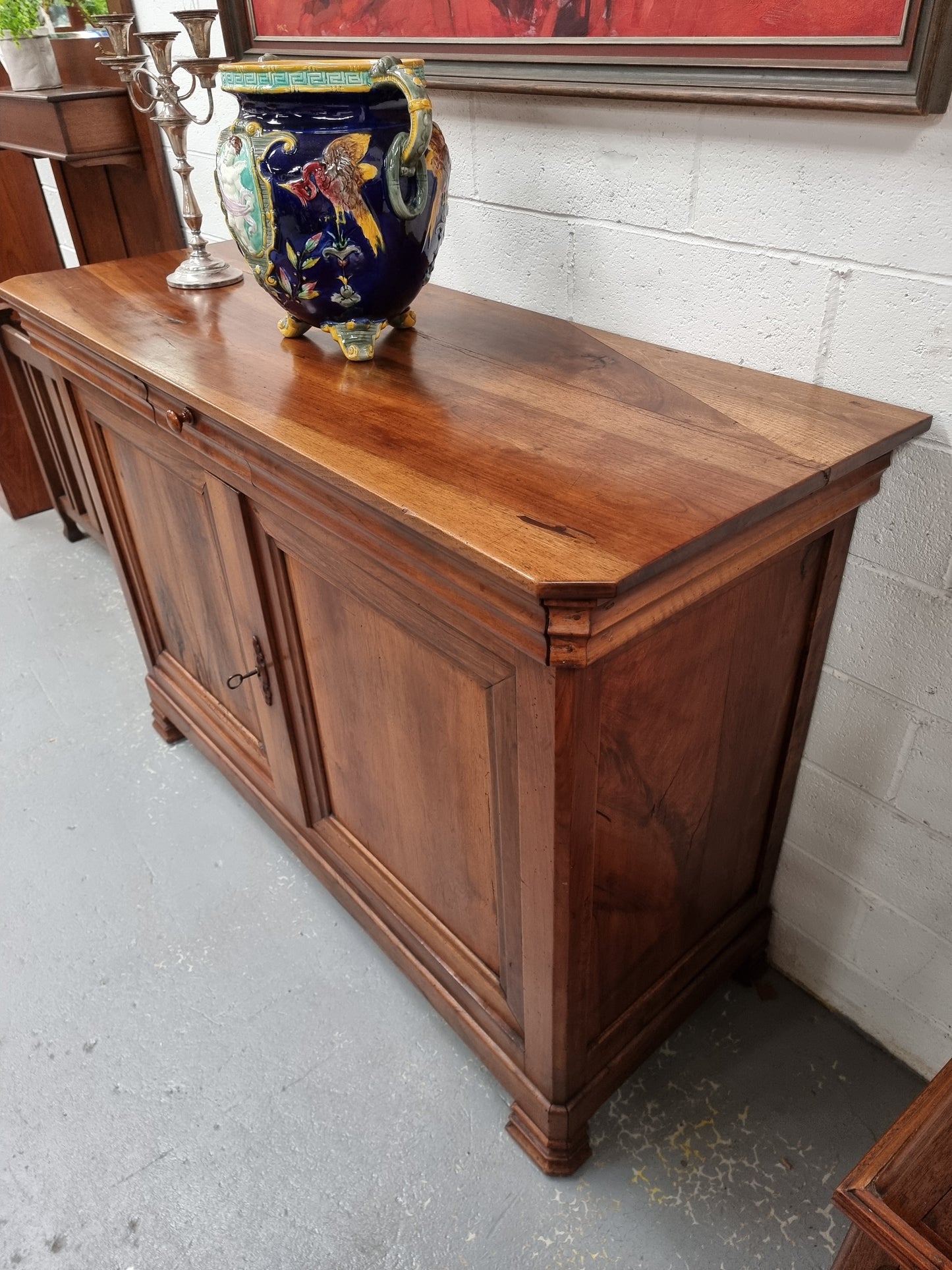 19th Century Louis Philippe Walnut Sideboard
