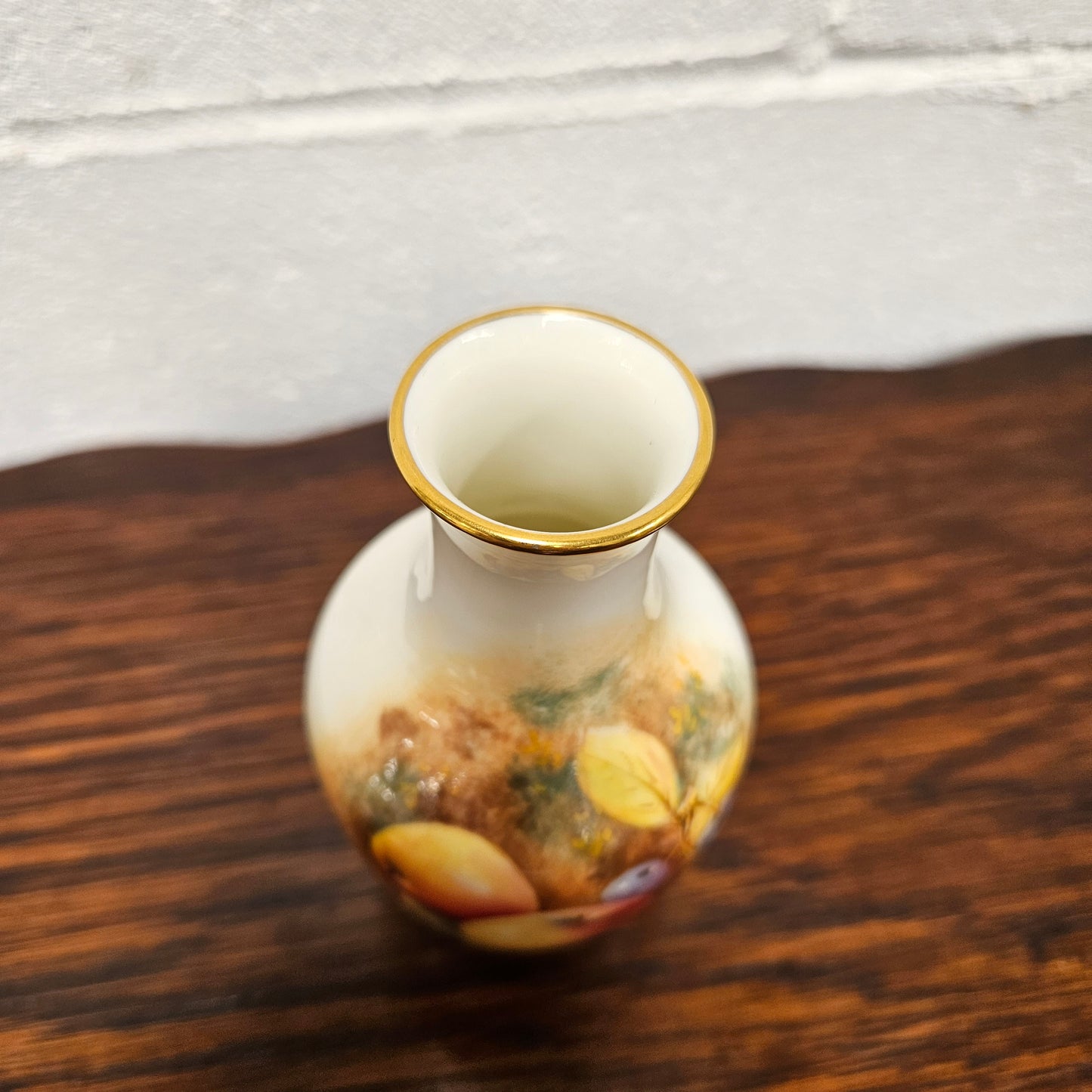 Royal Worcester Signed Vase