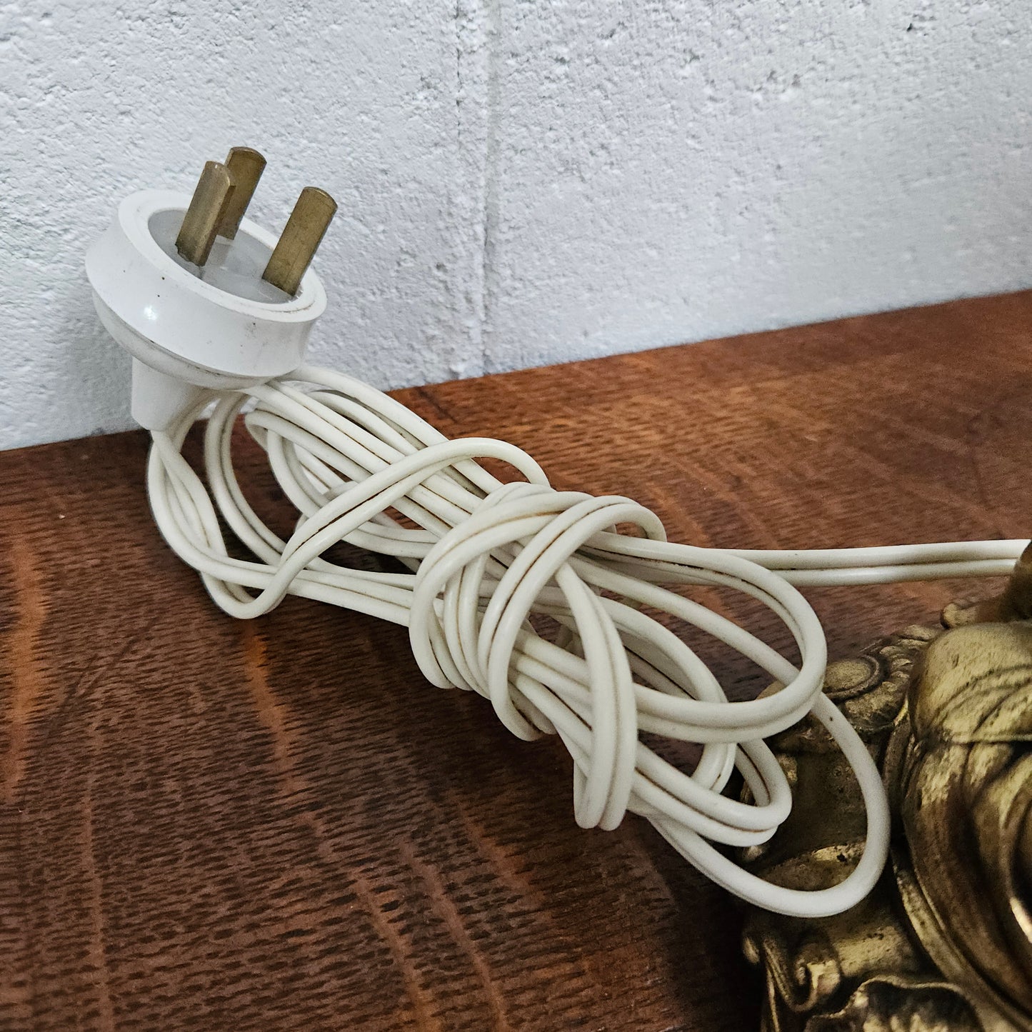 Beautiful pair of vintage gilt cherub lamps. They are both in good working order and wired to Australian standards. Please see photos as they form part of the description