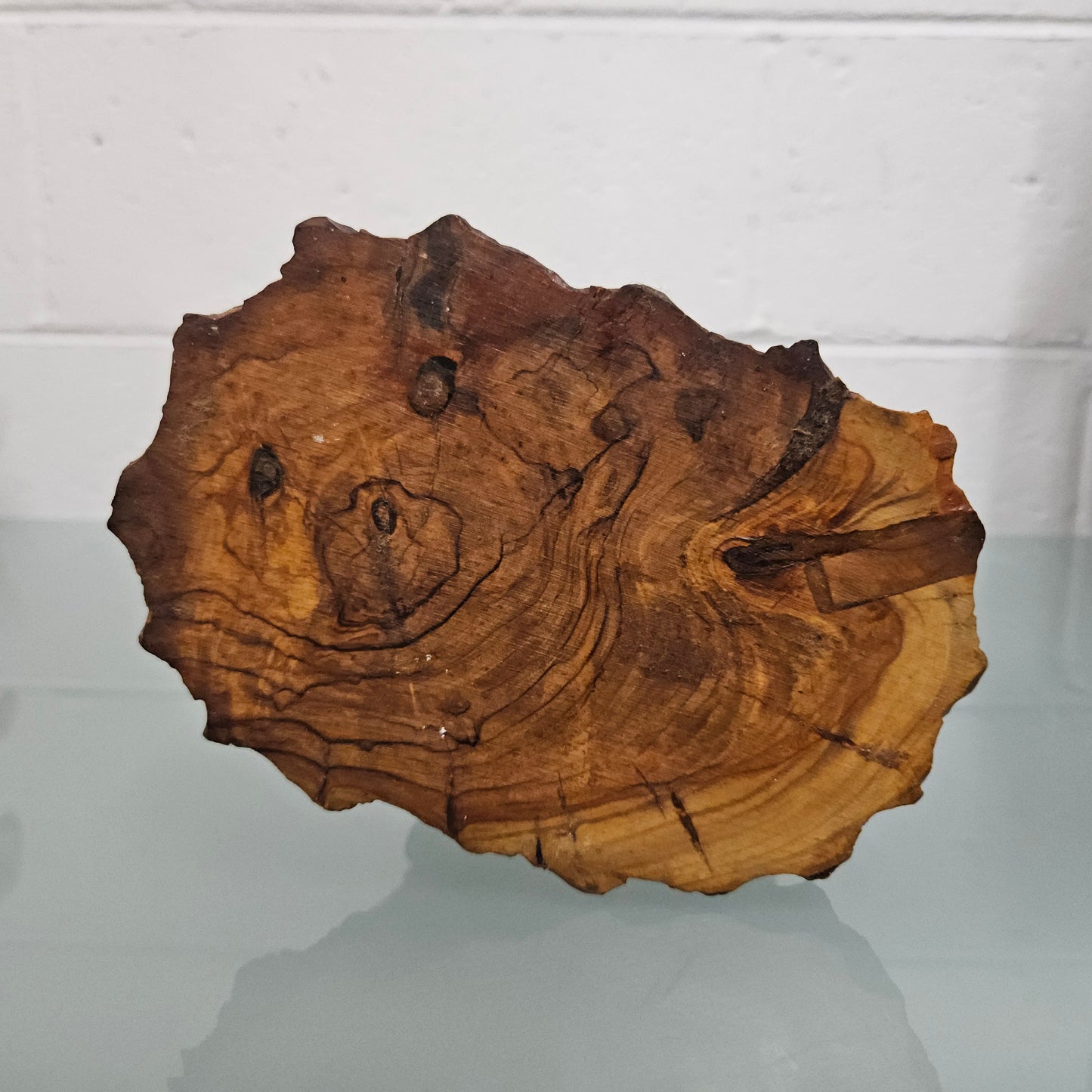 Vintage Wooden Shepard Carving