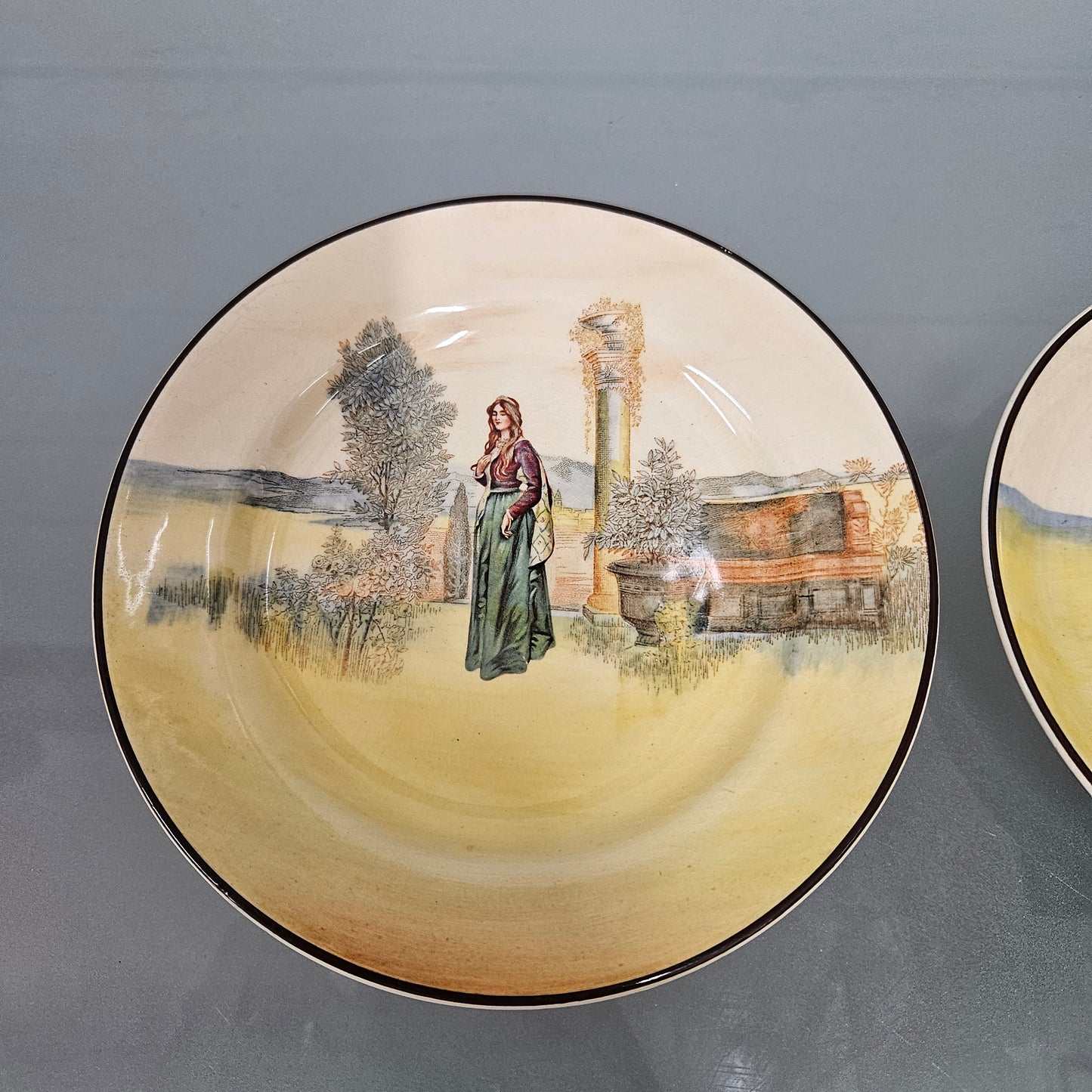 Royal Doulton Romeo & Juliet Cup Saucer & Plate
