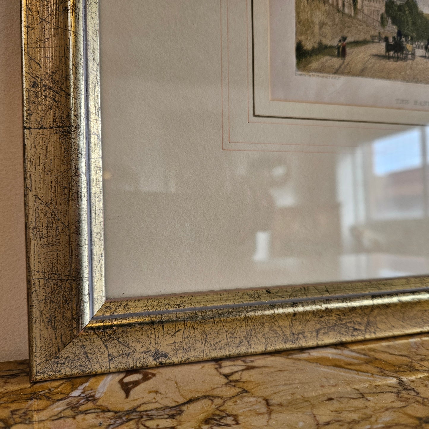 Framed Picture Of "The Bank Highgate"
