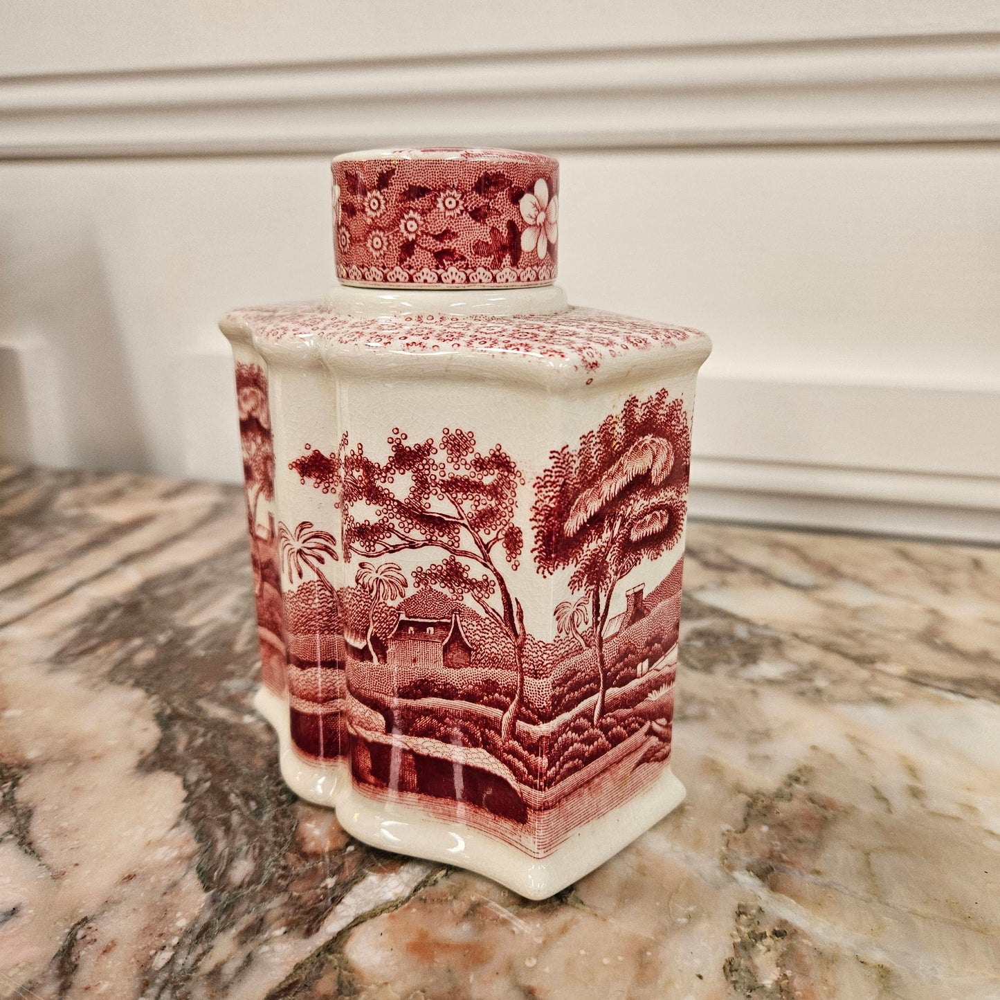 Antique Copeland 'Spode' Tea Caddy