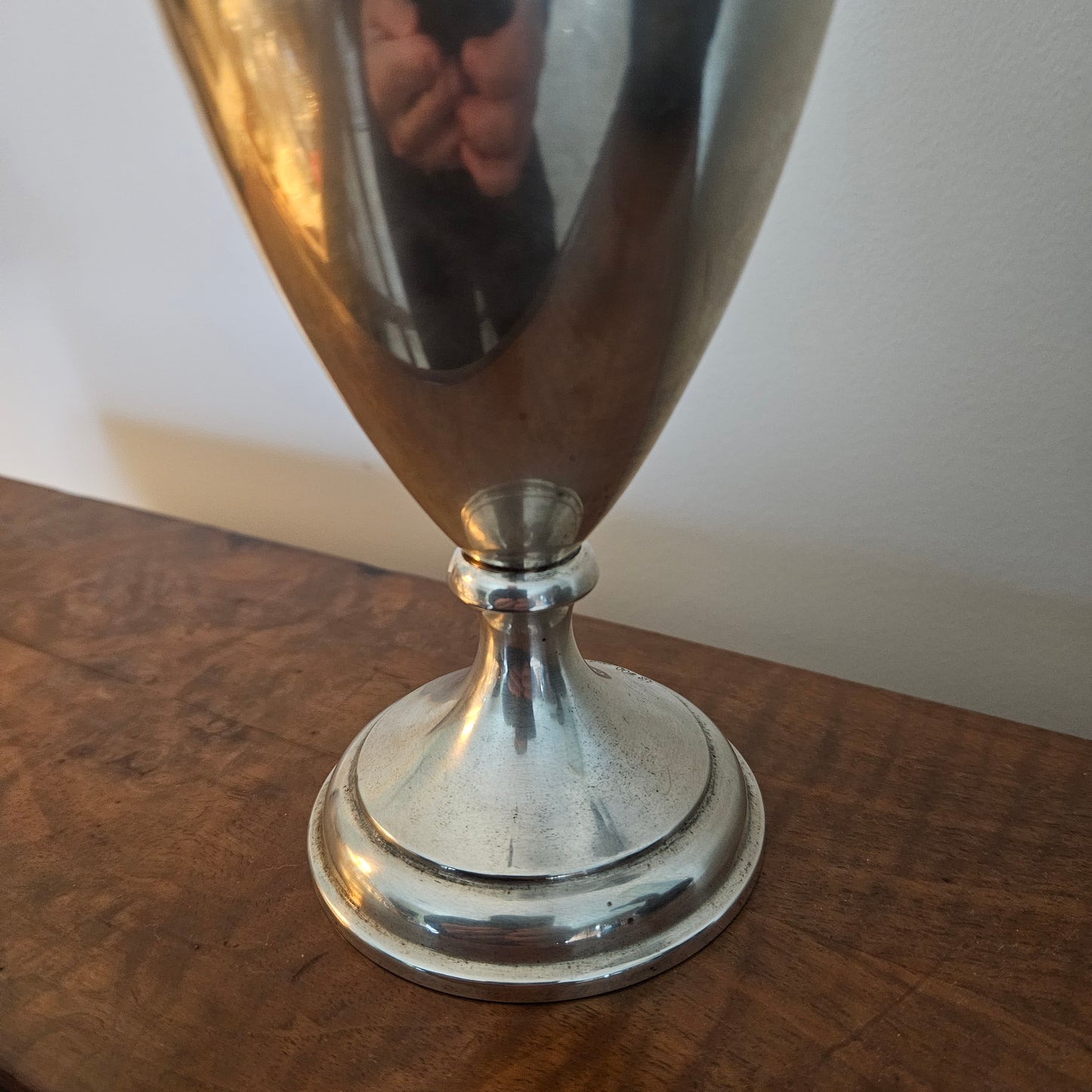 Italian Solid Silver Vase