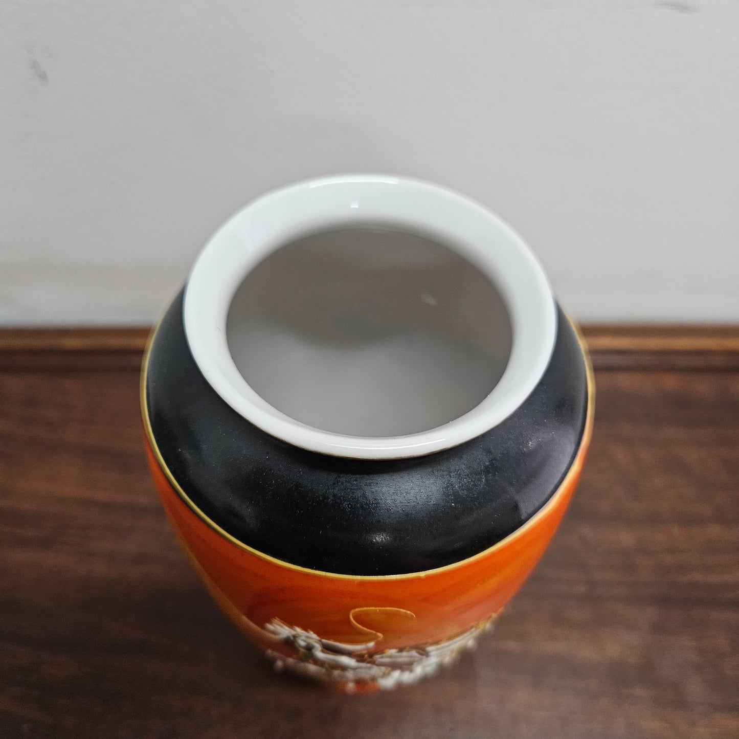 Vintage Satsuma Hand Painted Vase