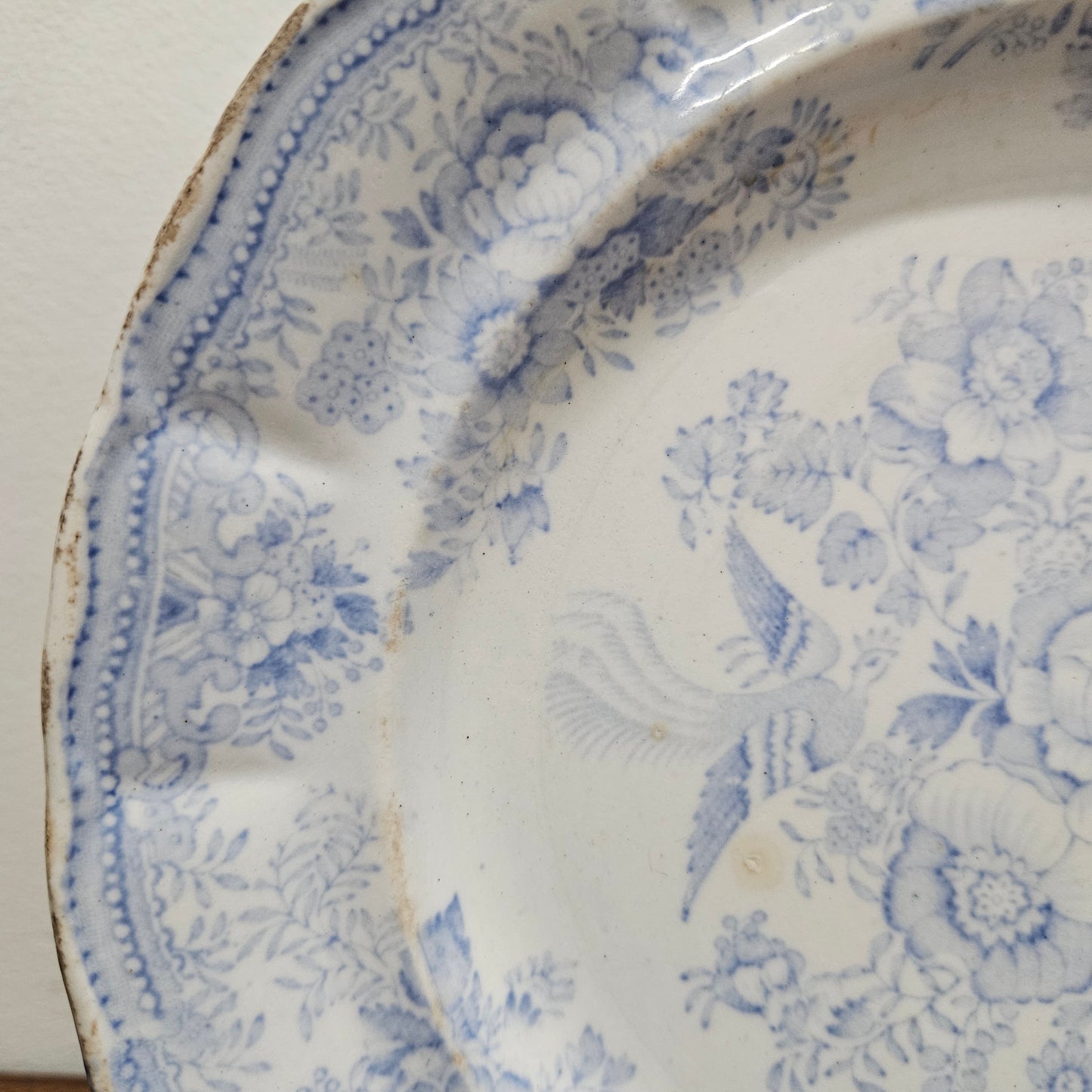 Antique Asiatic Pheasants Display Plate