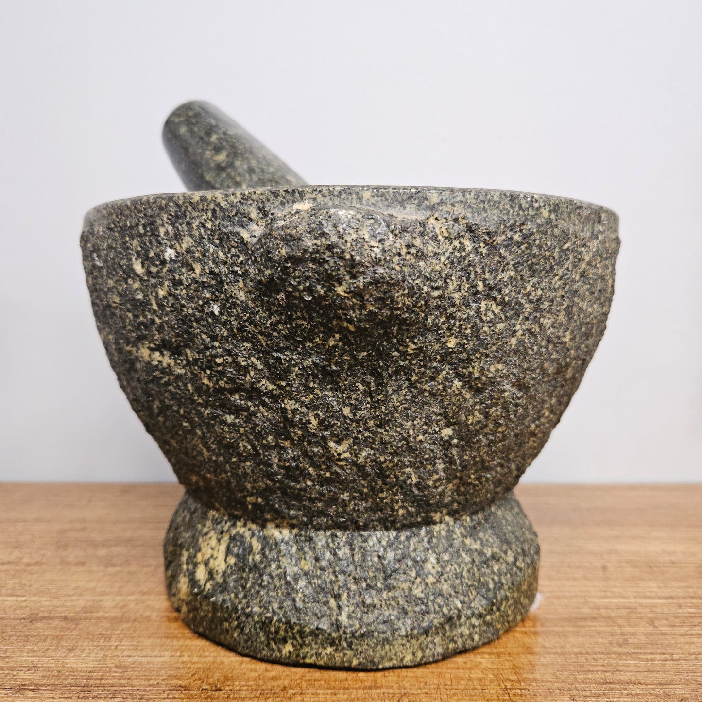 Vintage Granite Mortar & Pestle