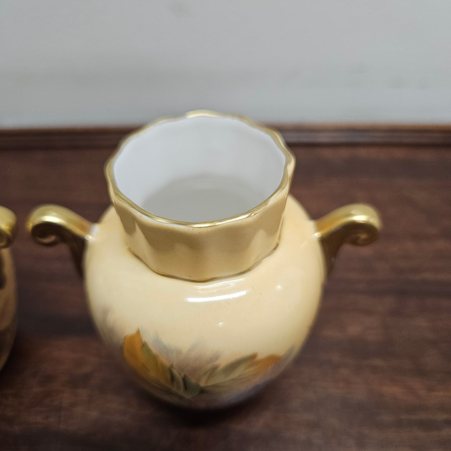 Pair of Aynsley Miniature Vases