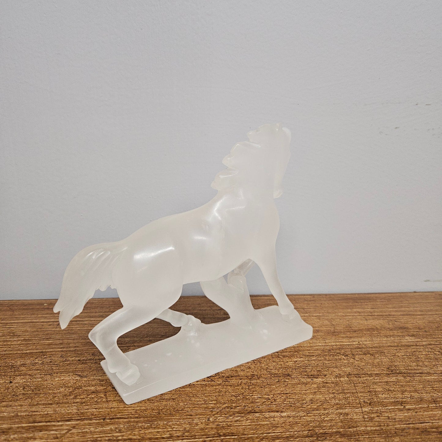 Carved Chinese Soapstone Horse Statue