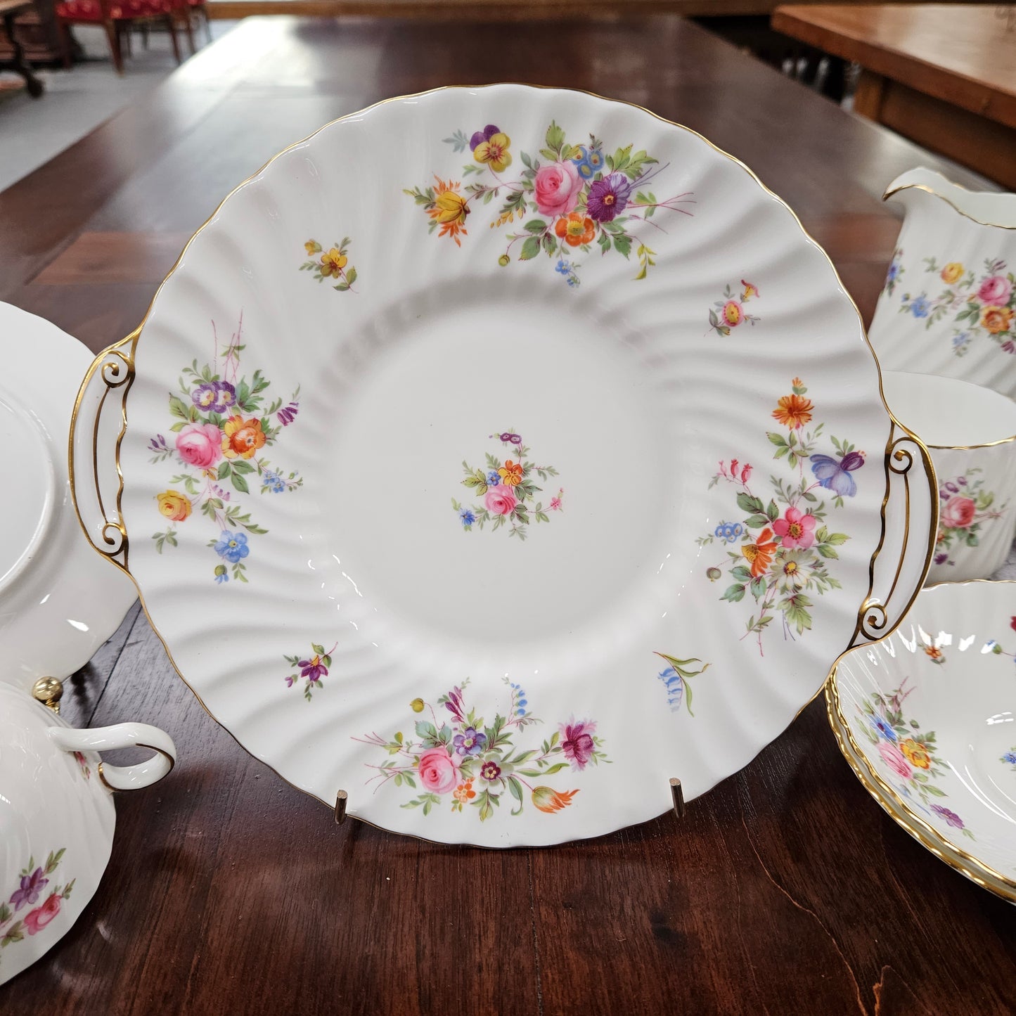 Minton England, Marlowe Pattern, 24 Piece Coffee/Tea Service