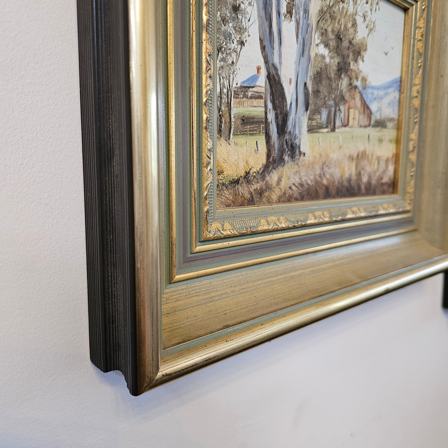 Signed Pair of Oil on Board Paintings