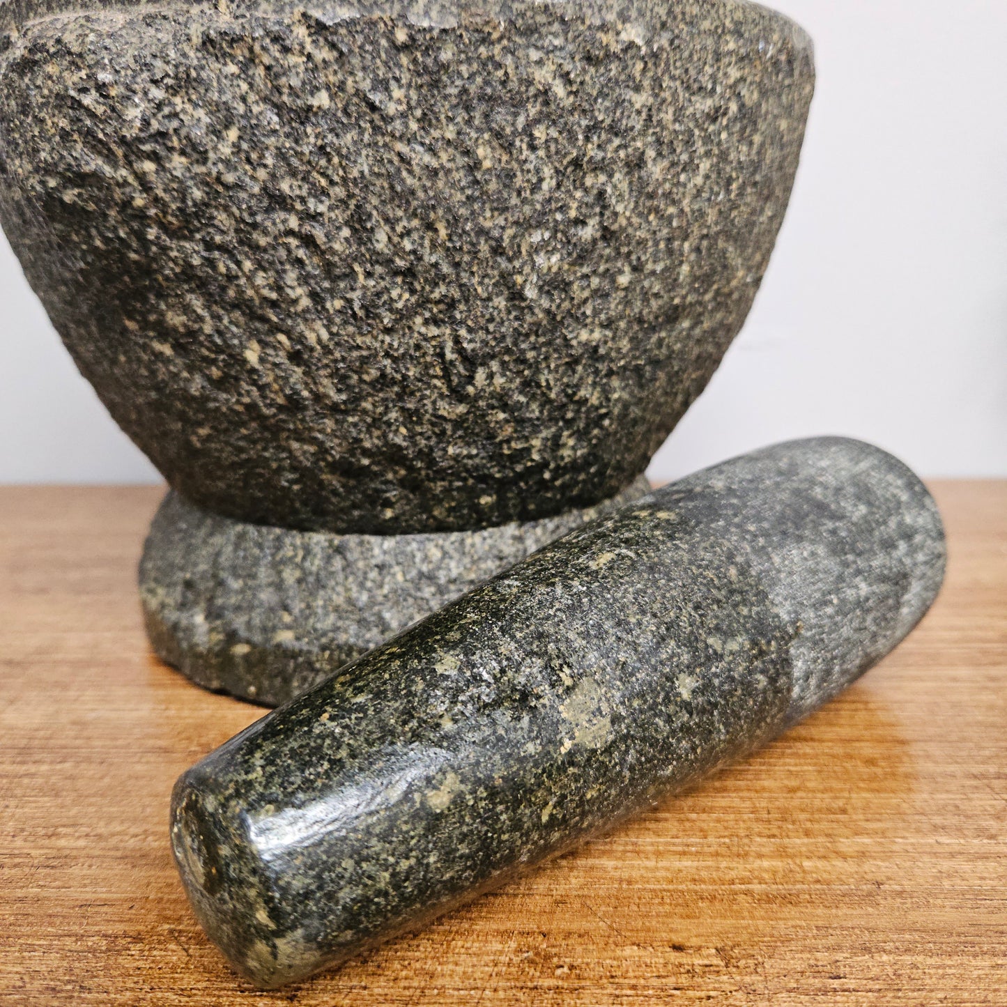 Vintage Granite Mortar & Pestle
