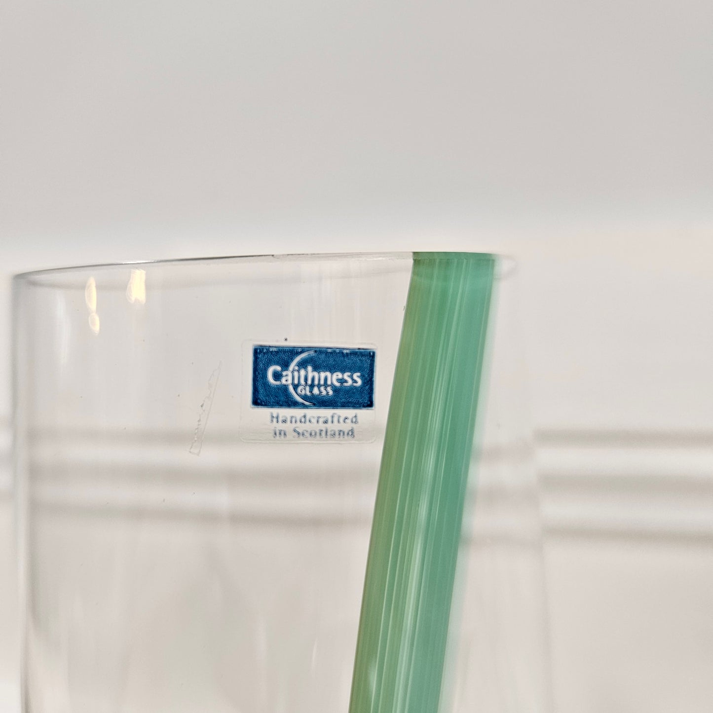 Beautiful Floral Glass Vase