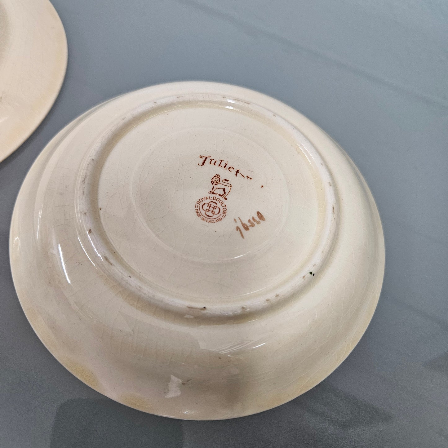 Royal Doulton Romeo & Juliet Cup Saucer & Plate