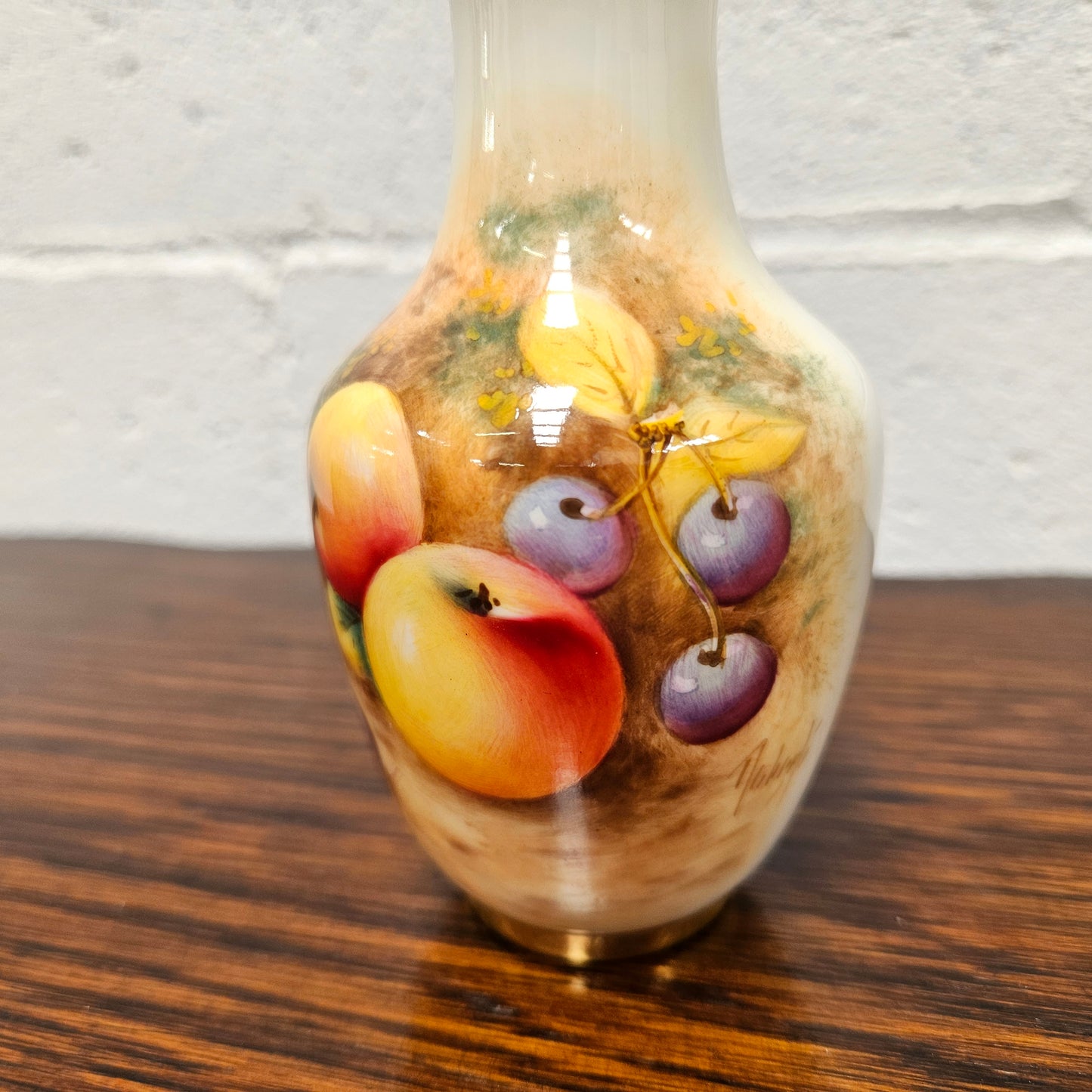 Royal Worcester Signed Vase