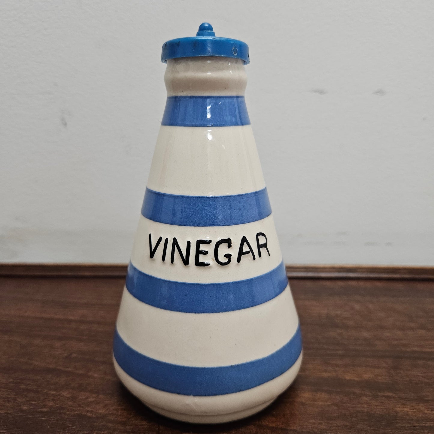 Vintage Staffordshire Chefs Ware Vinegar Container