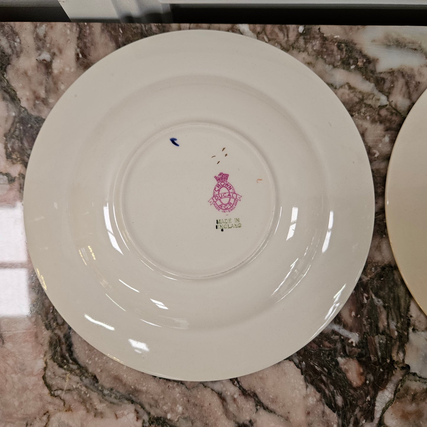Set of 6 Stunning Crown Ducal Bowls With Fruit Centres