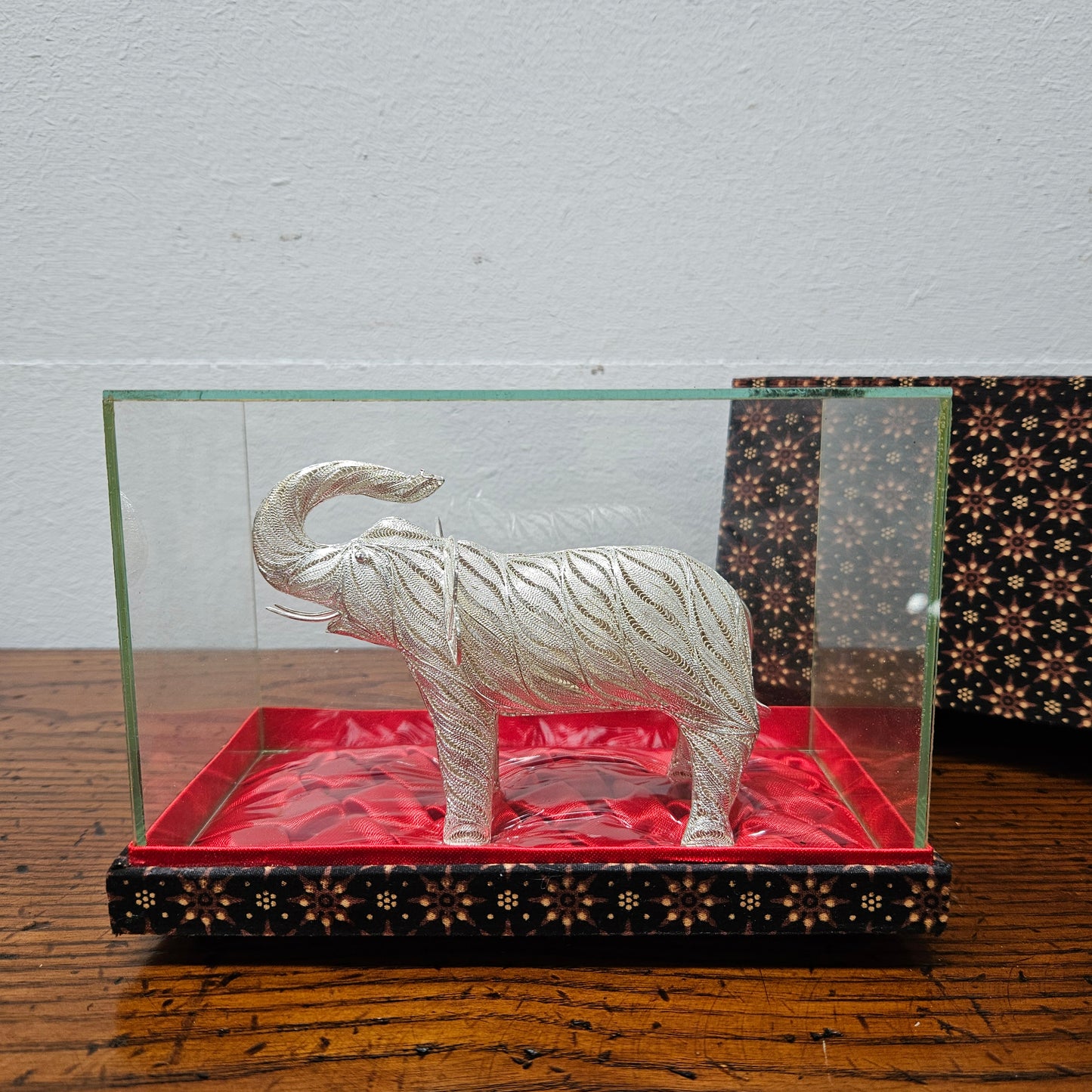 Vintage Elephant Statue in Orig. Box