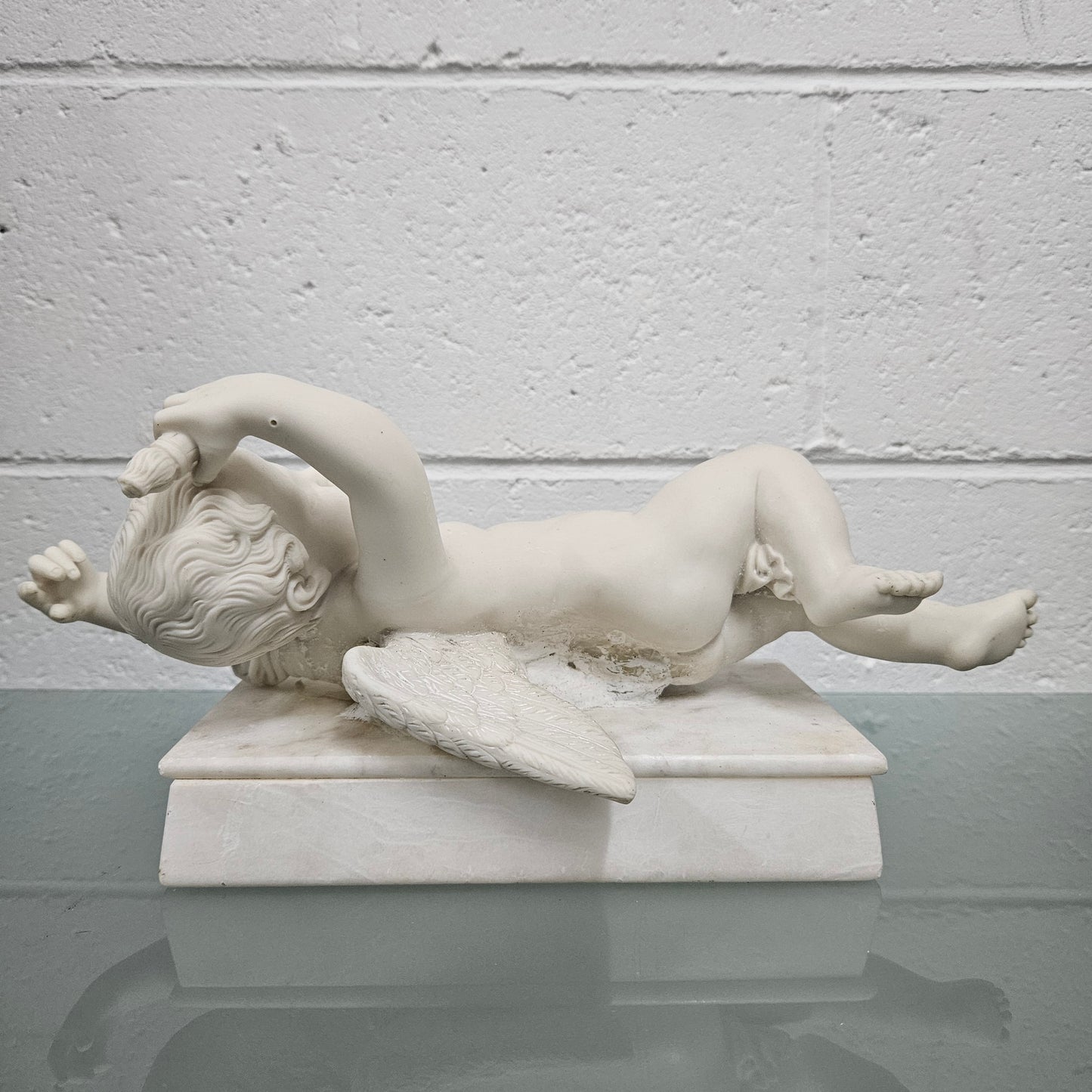 Antique Parian Cherub