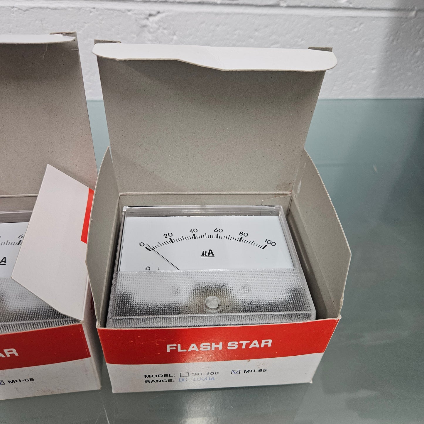 Vintage Flash Star Panel Meter