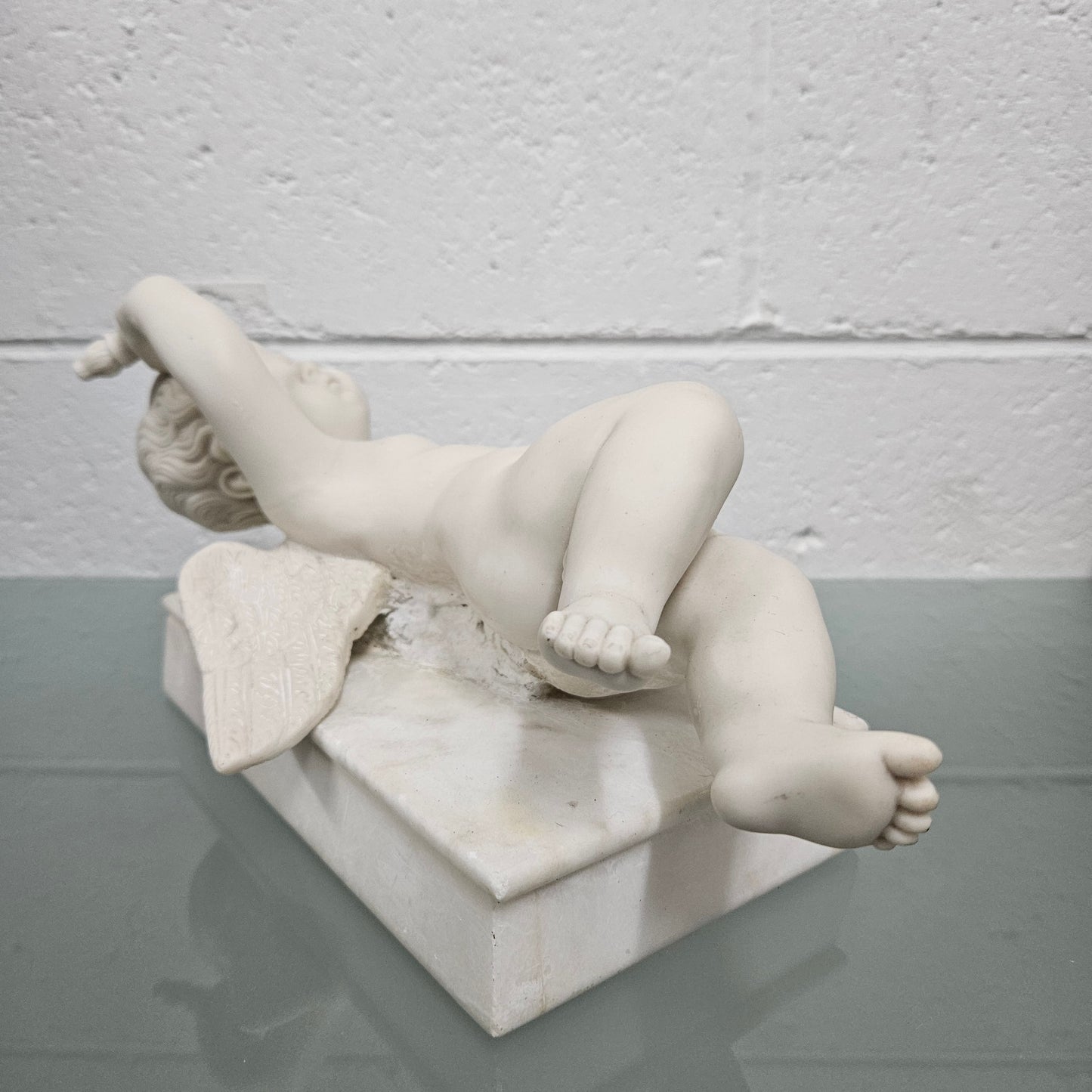 Antique Parian Cherub