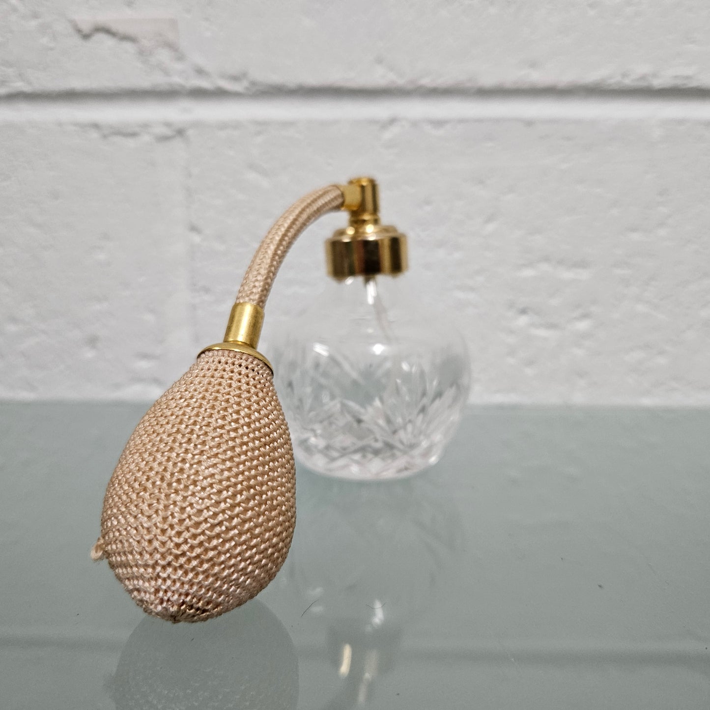 Stuart Crystal Perfume Atomizer