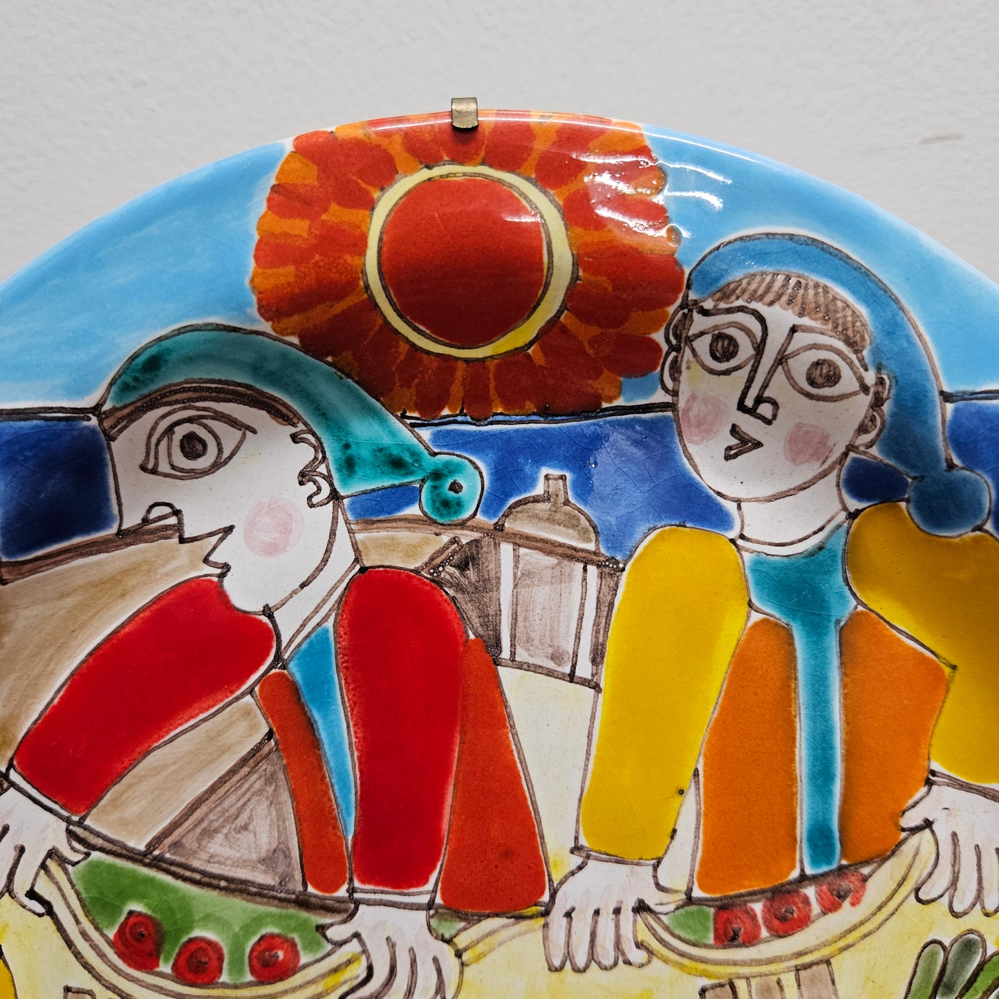 Vintage Desimone Wall Display Plate