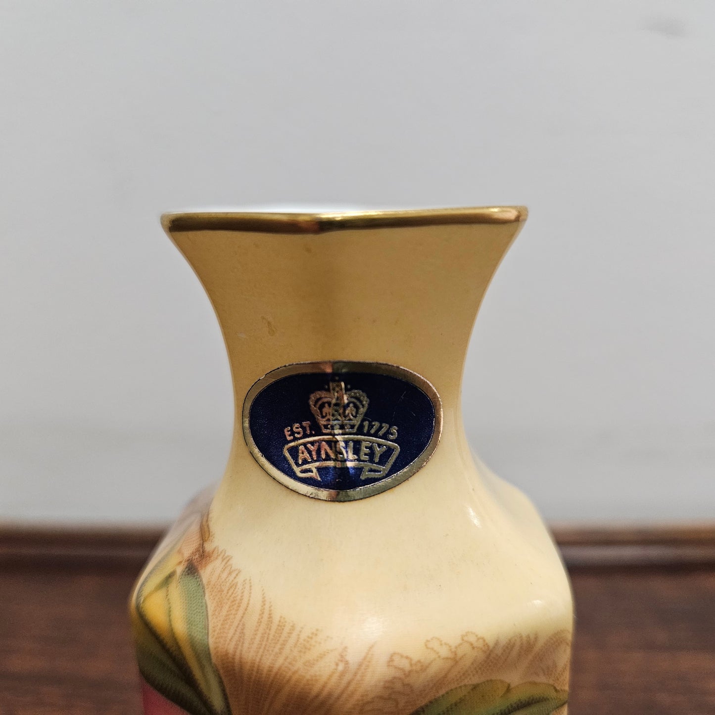 Aynsley Orchard Miniature Vase