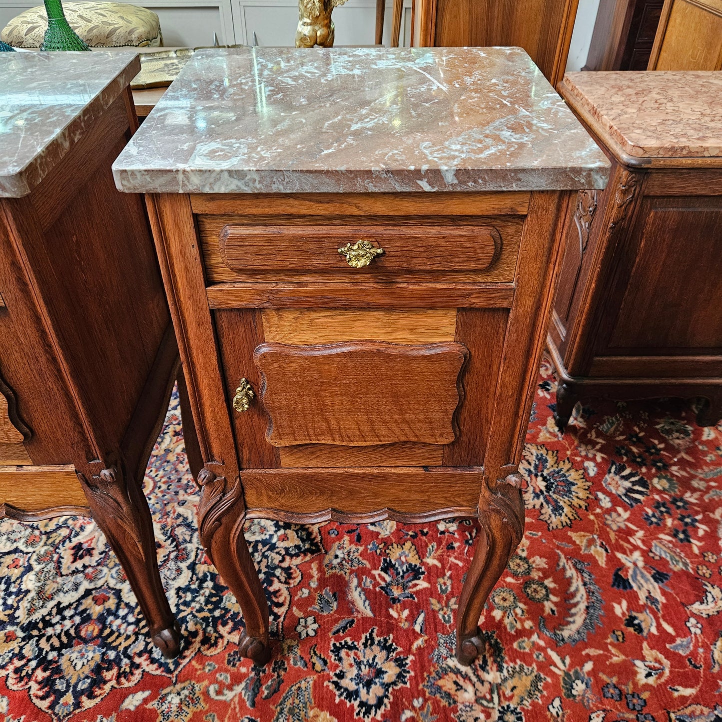 Pair of Louis XV Style Bedside Tables