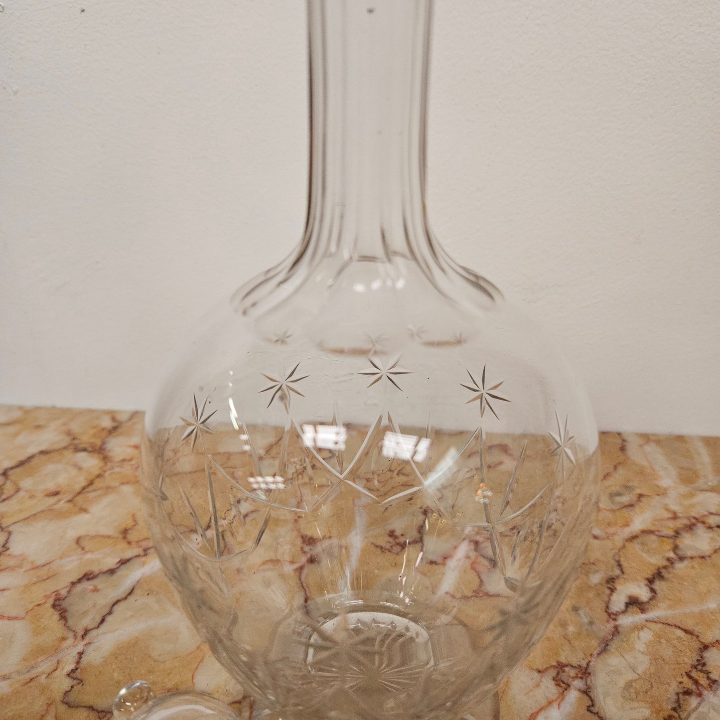 Crystal Glass Victorian Decanter