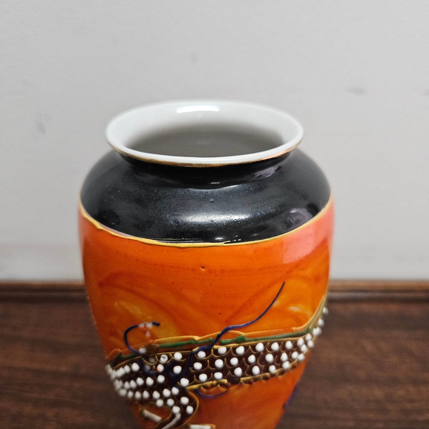Vintage Satsuma Hand Painted Vase