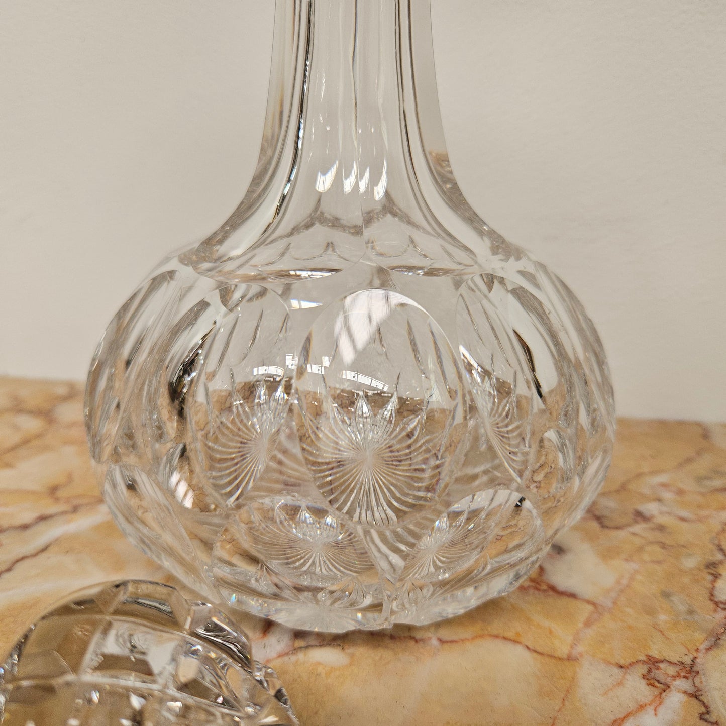 Victorian Crystal Glass Decanter