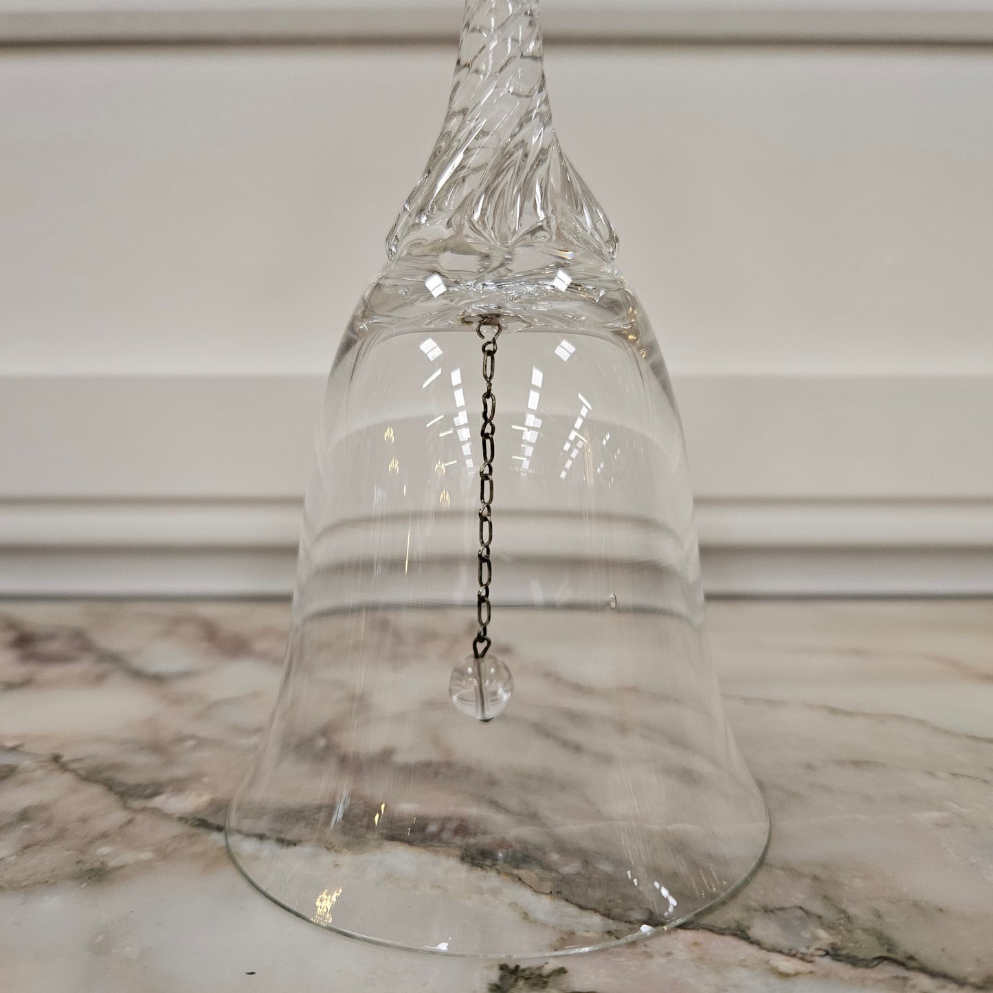 Vintage Crystal Glass Bell