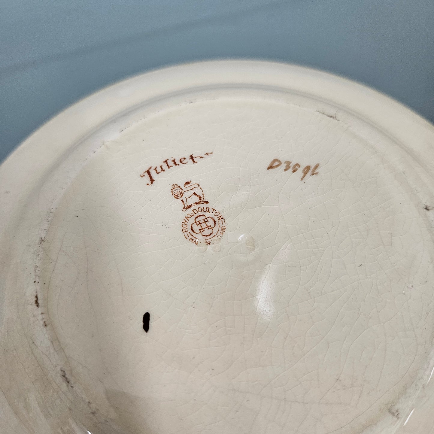 Royal Doulton Romeo & Juliet Cup Saucer & Plate