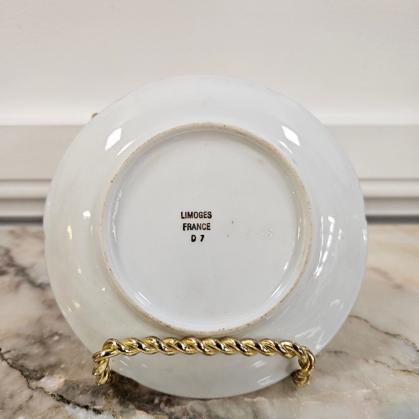 Pair of French Limoges Dishes