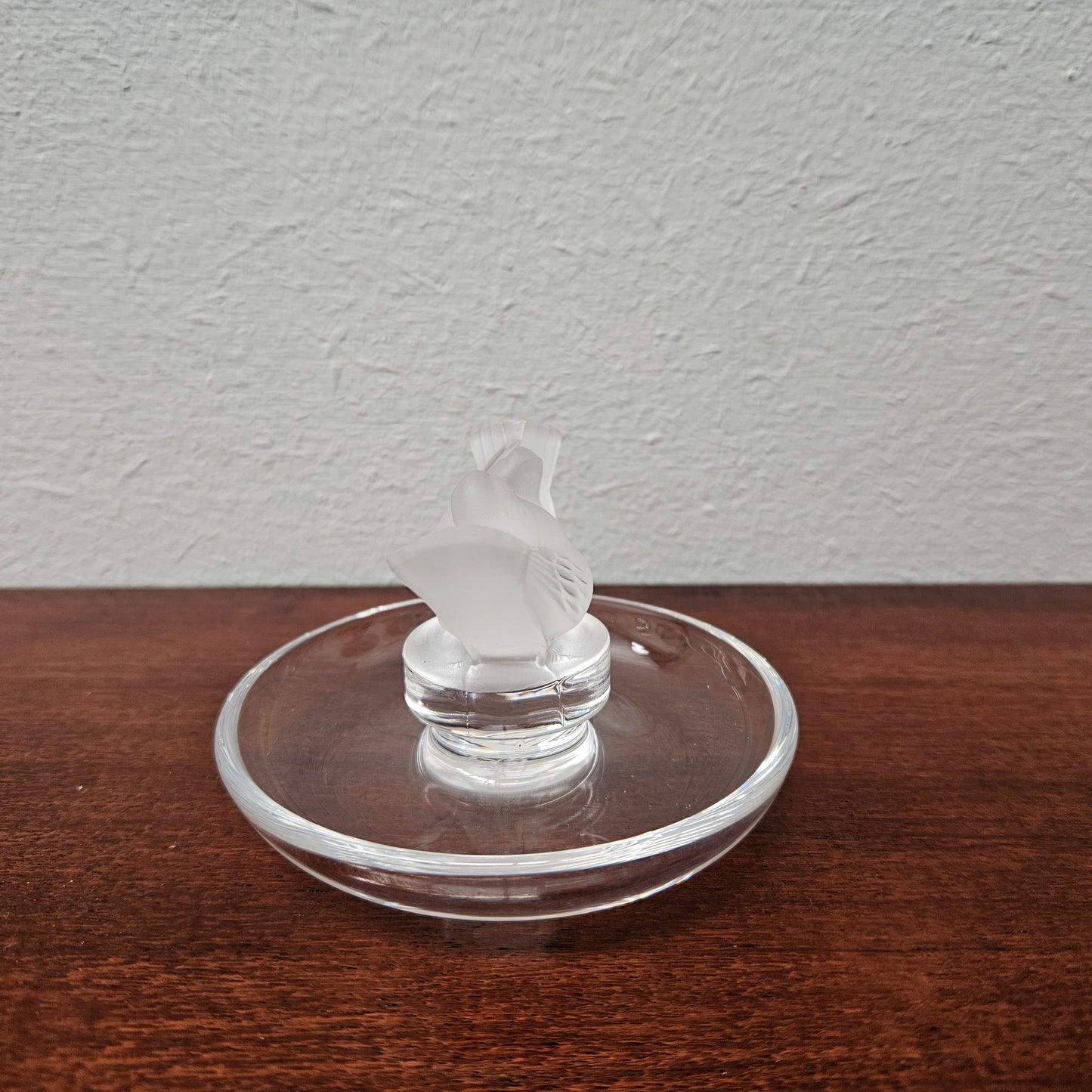 Lalique Love Birds Ring/Pin Tray