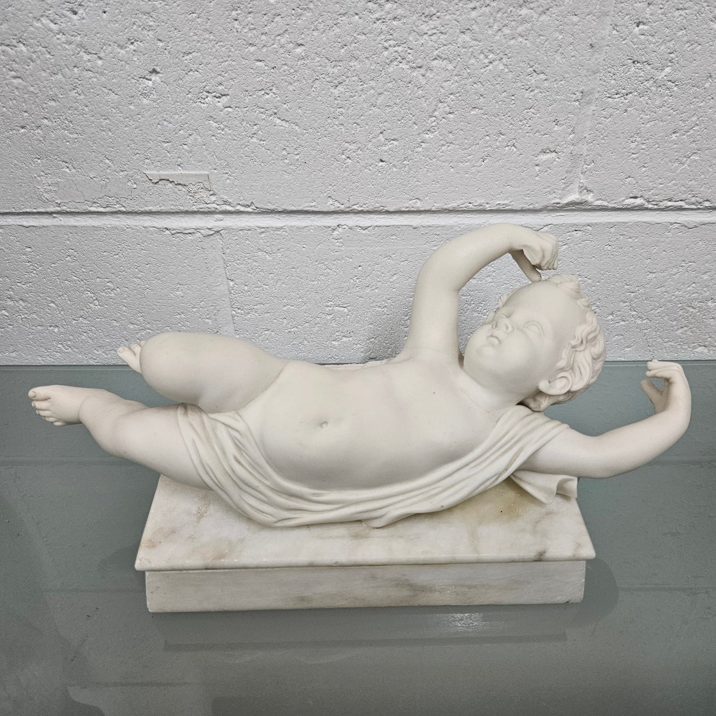 Antique Parian Cherub