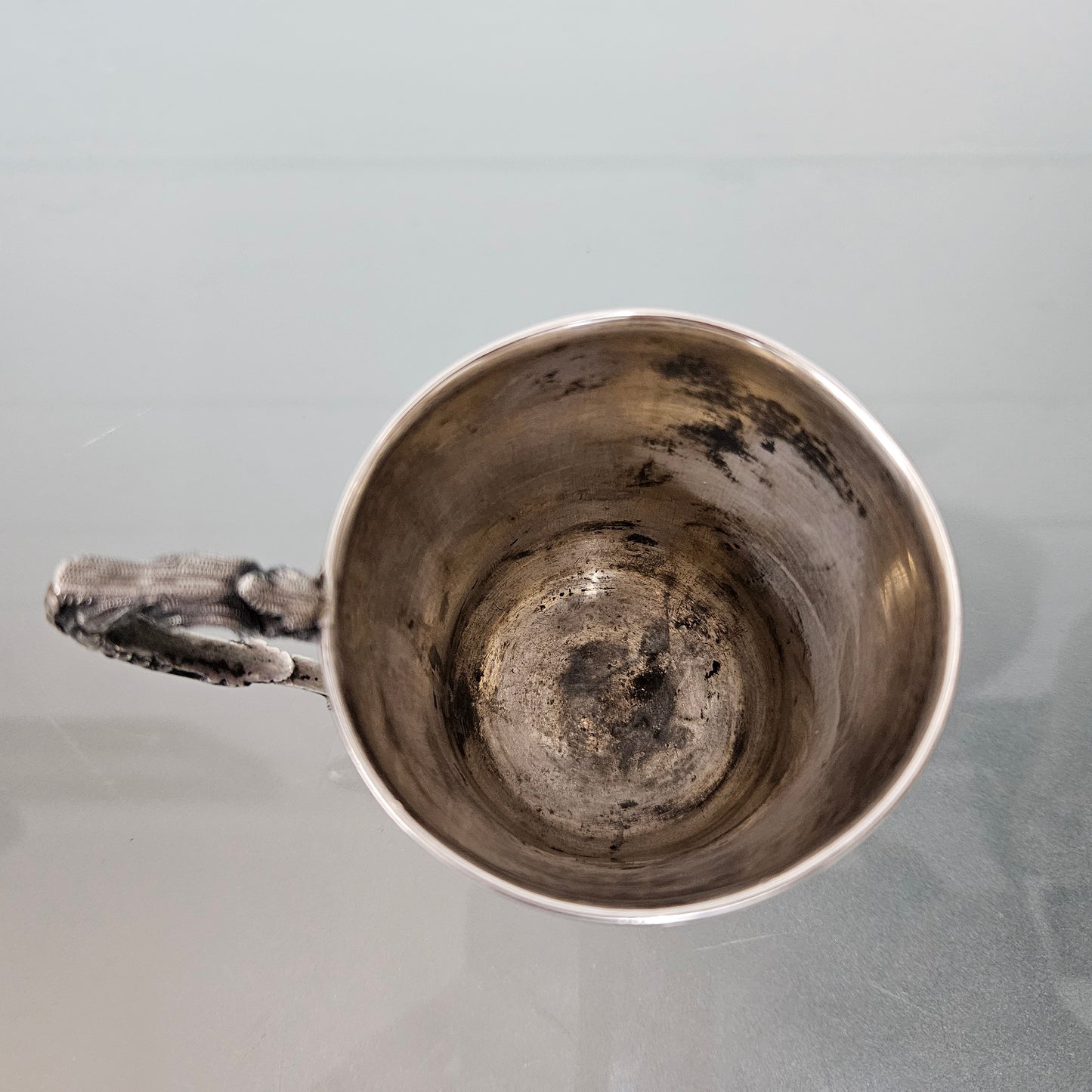 Engraved Sterling Silver Cup